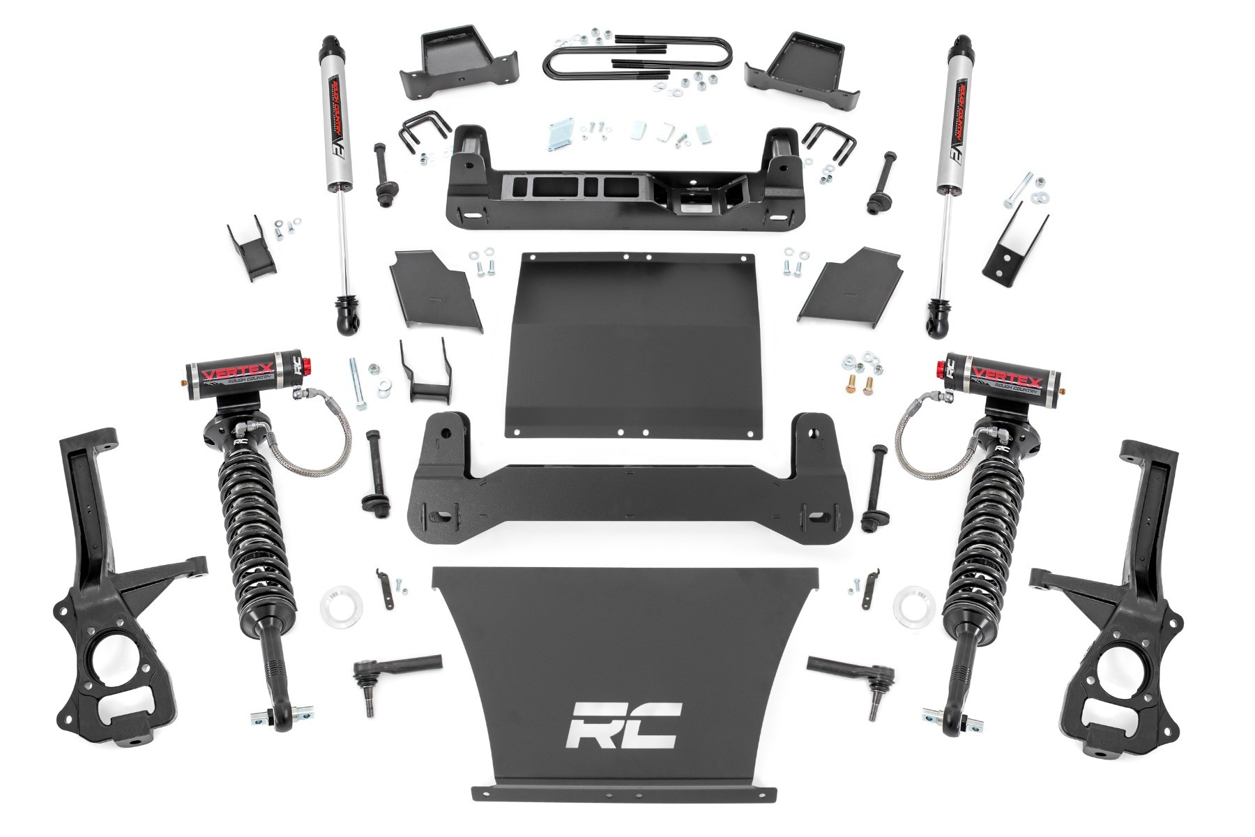 Rough Country 4 Inch Lift Kit | AT4/Trailboss | Vertex/V2 | Chevy/GMC 1500 (2025)