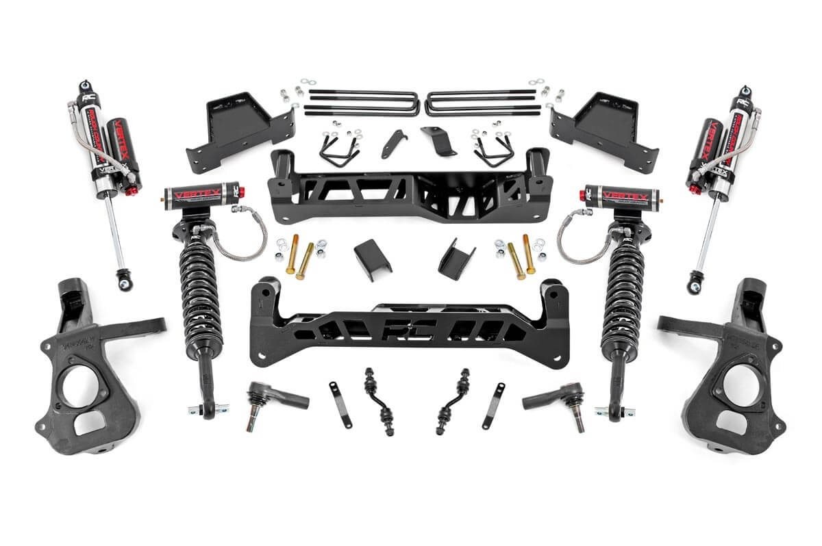 Rough Country 7 Inch Lift Kit | Cast Steel | Vertex | Chevy/GMC 1500 (14-18 & Classic)