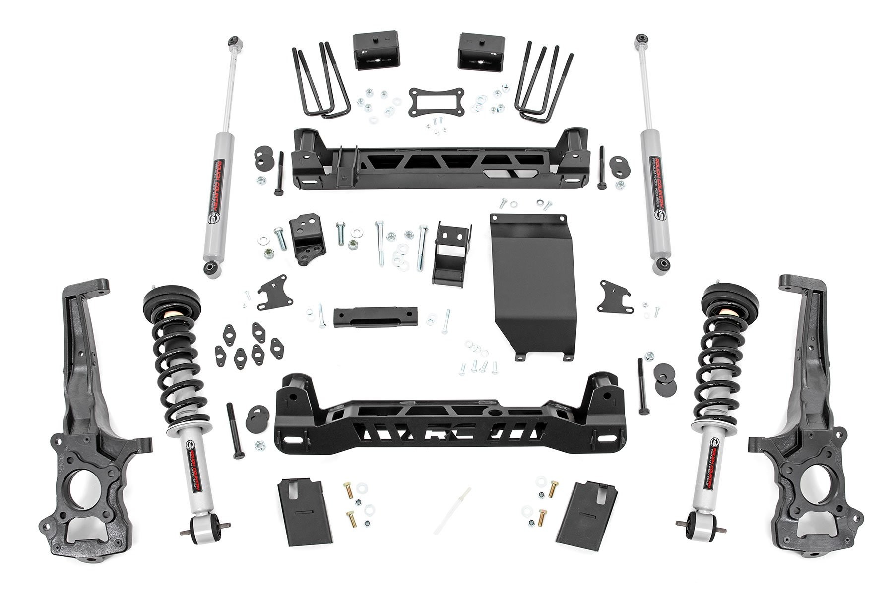 Rough Country 6 Inch Lift Kit | N3 Struts | Ford Ranger 4WD (2019-2023)