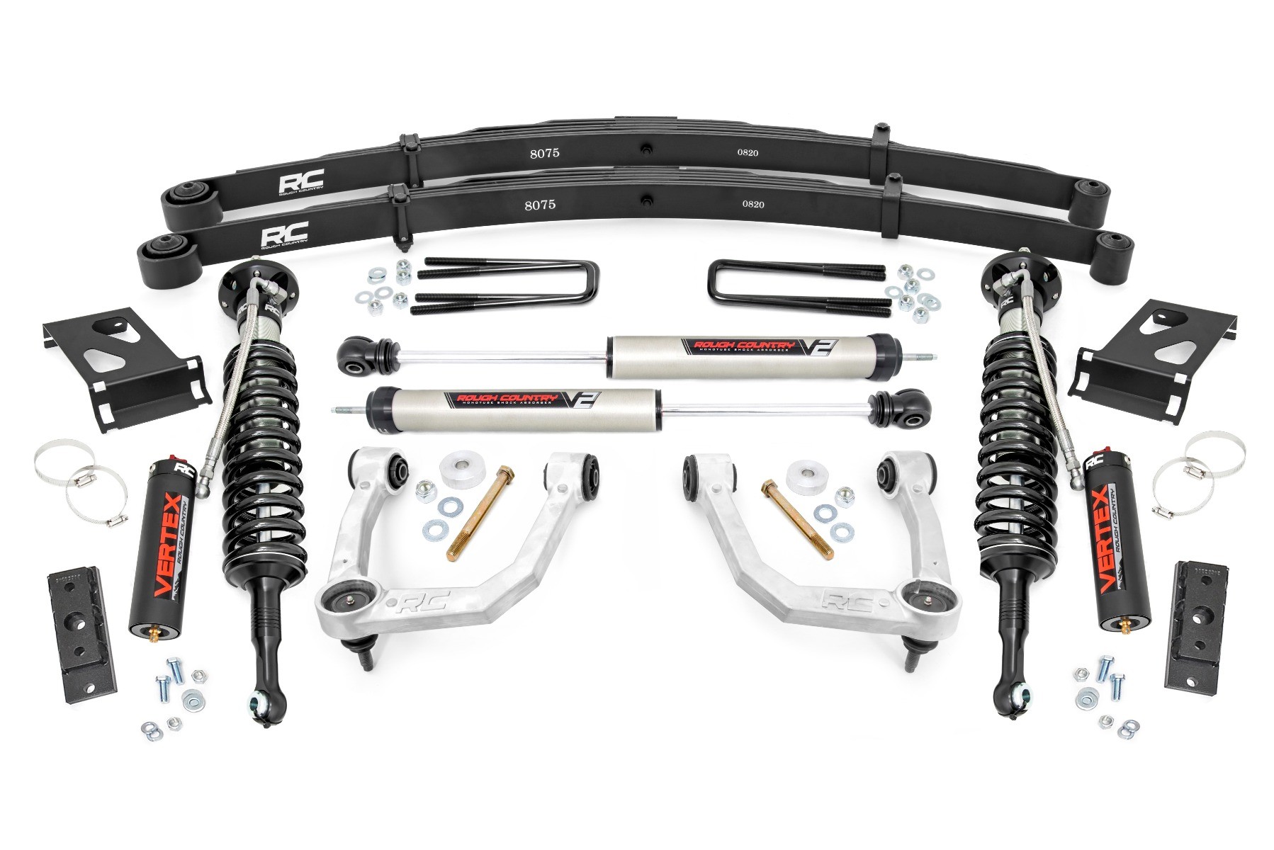 Rough Country 3.5 Inch Lift Kit | UCA | Vertex/V2 | Toyota Tacoma 2WD/4WD (2005-2023)