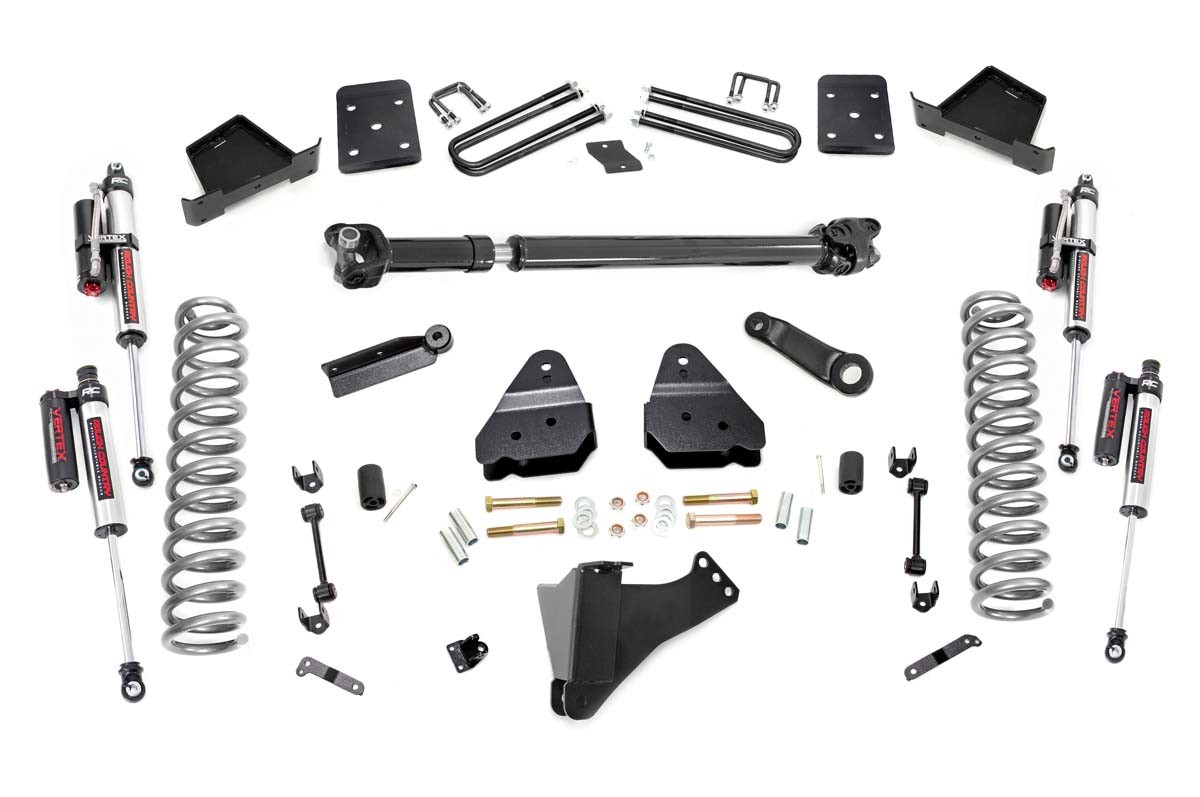 Rough Country 6 Inch Lift Kit | Diesel | FR D/S | Vertex | Ford F-250/F-350 Super Duty (17-22)