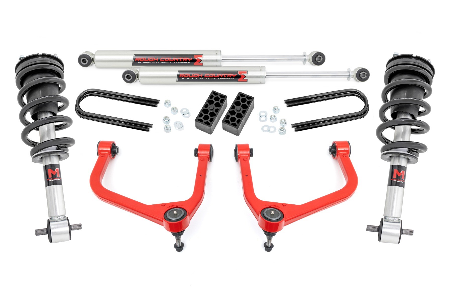 Rough Country 3.5 Inch Lift Kit | M1 Struts/M1 | Chevy Silverado 1500 2WD/4WD (2025)