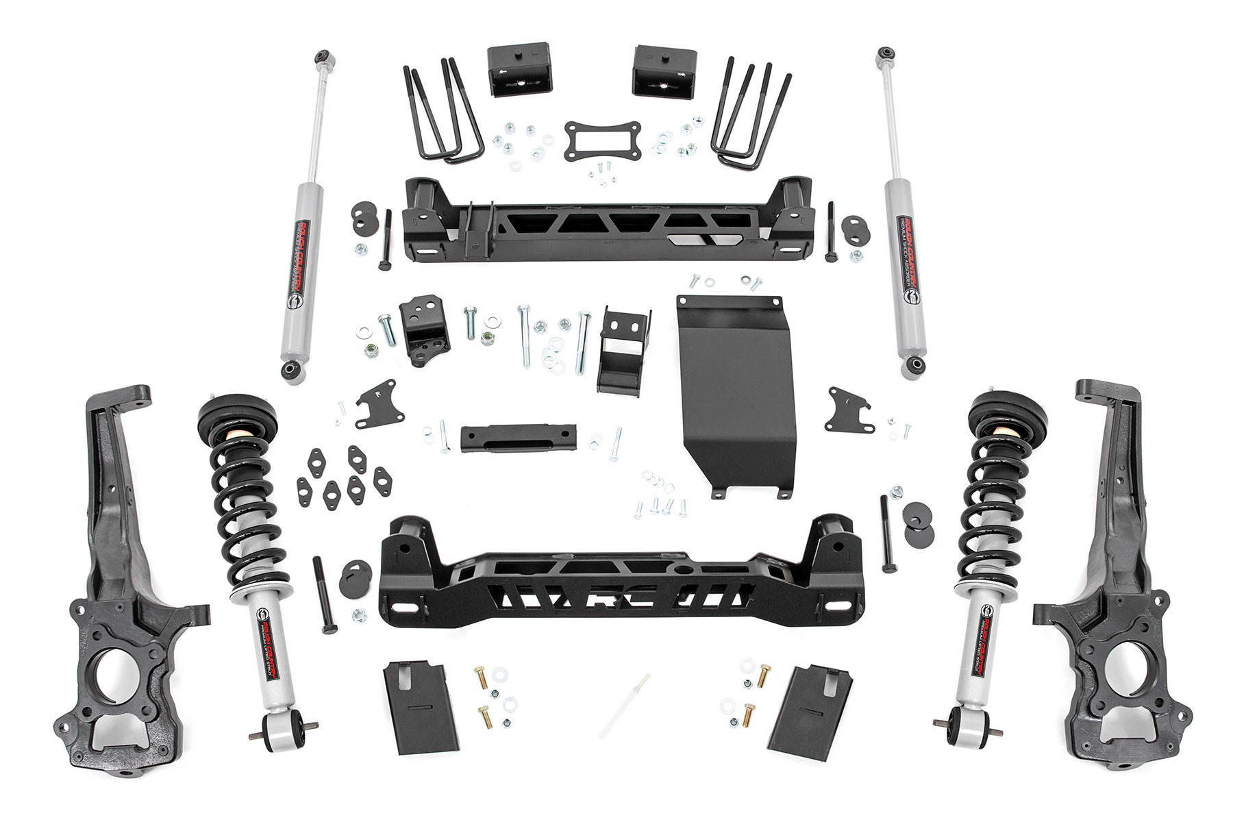 Rough Country 6 Inch Lift Kit | N3 Struts | Ford Ranger 4WD (2019-2023)