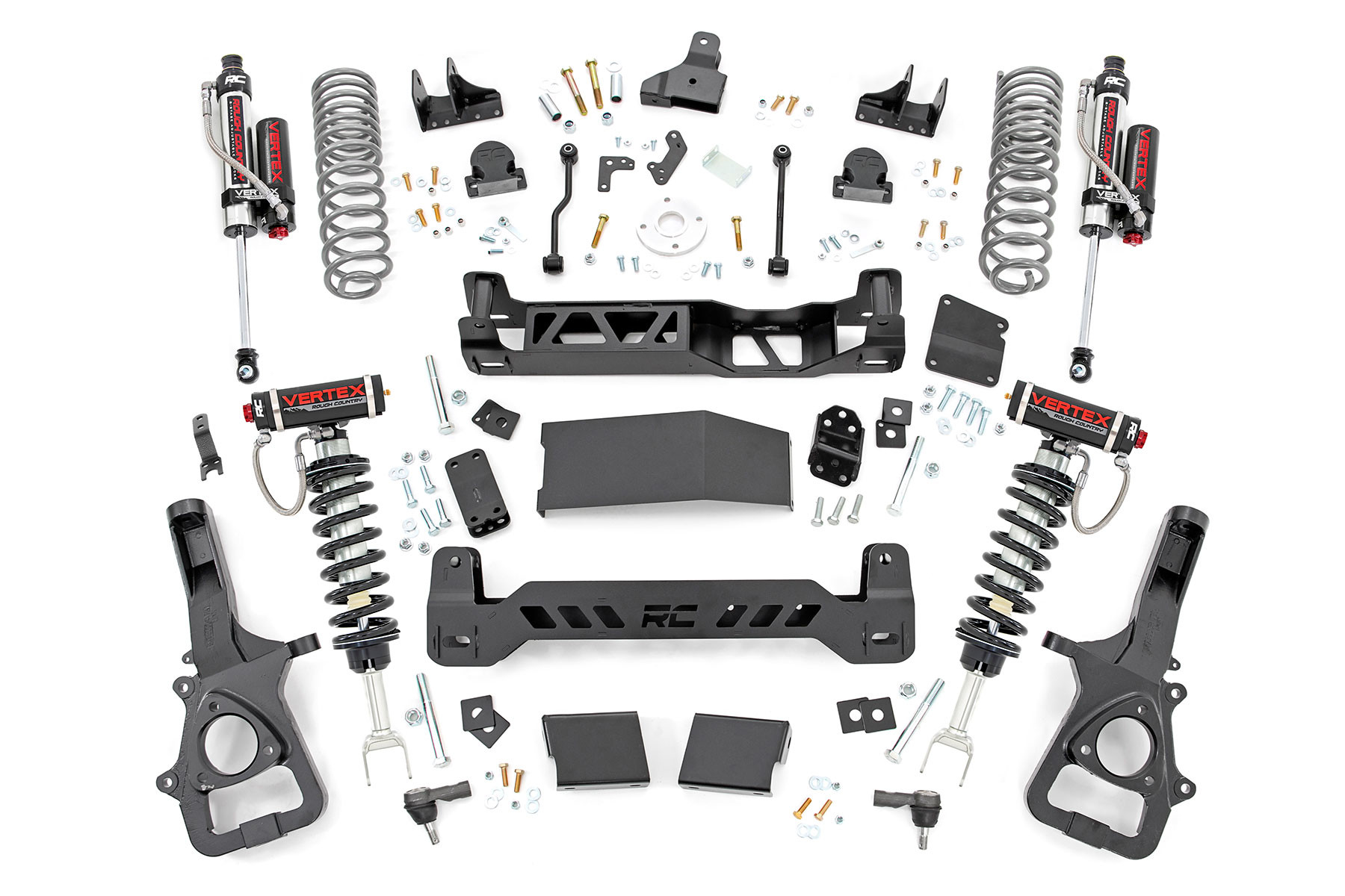 Rough Country 6 Inch Lift Kit | 22XL | Vertex | Dual Rate Coils | Ram 1500 4WD (2019-2024)