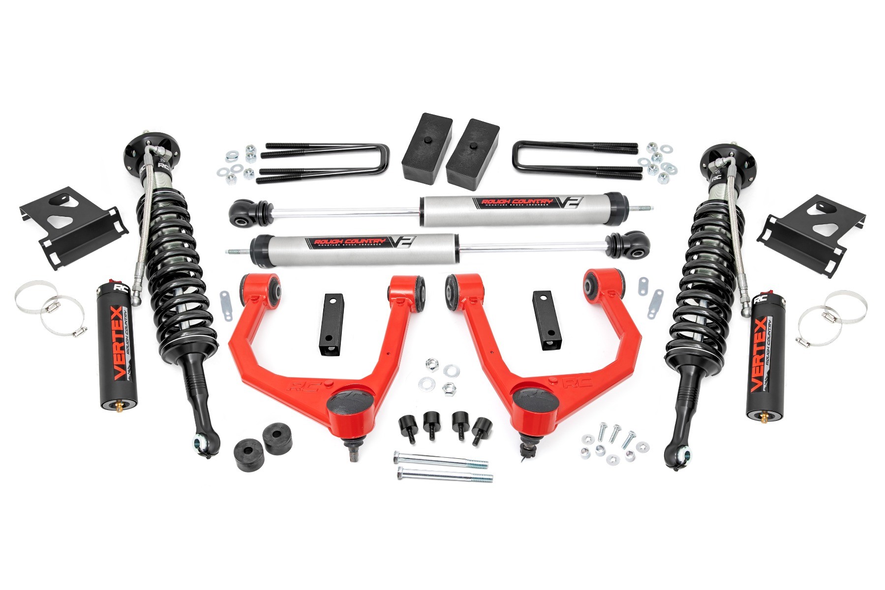 Rough Country 3.5 Inch Lift Kit | Vertex/V2 | Toyota Tundra 4WD (2007-2021)