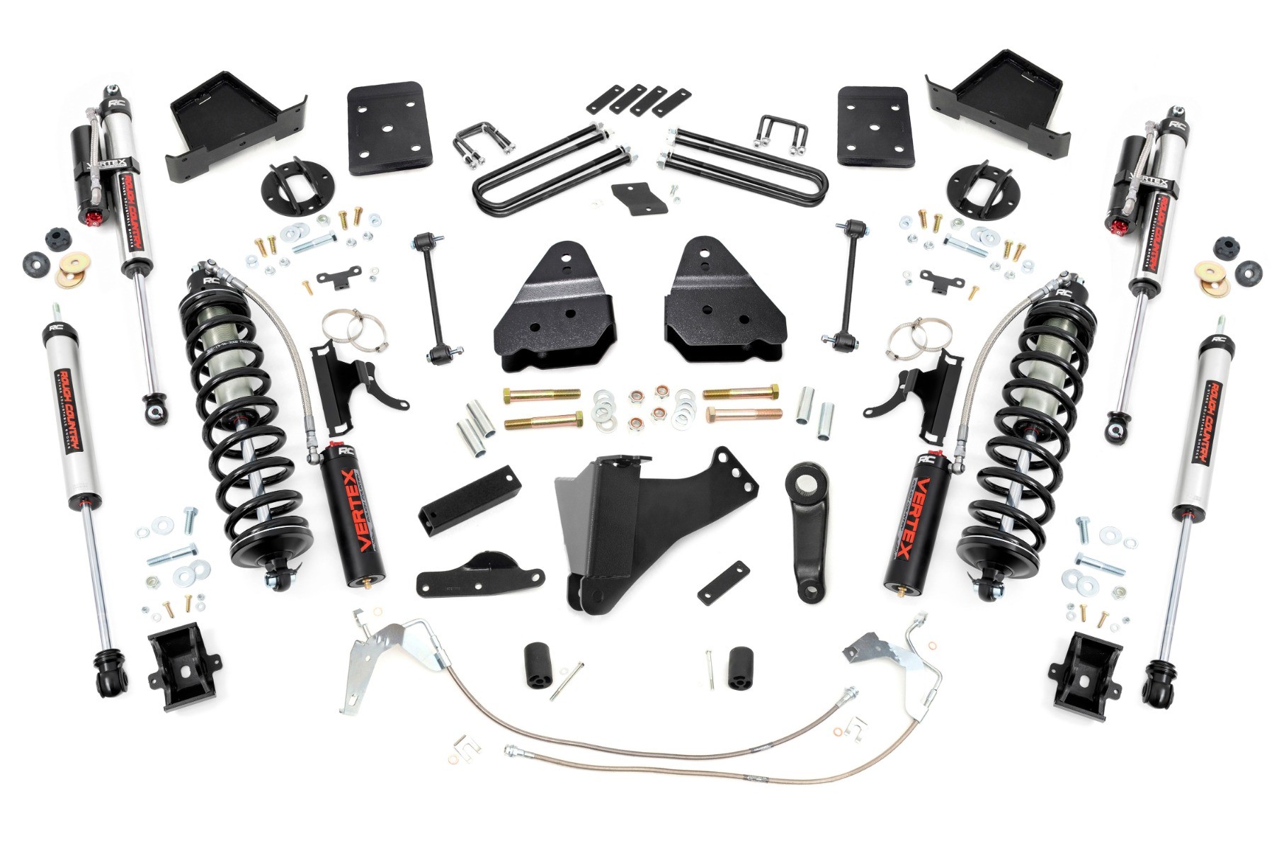 Rough Country 4.5 Inch Lift Kit | W/O Overloads | C/O Vertex | Ford F-250/F-350 Super Duty (08-10)