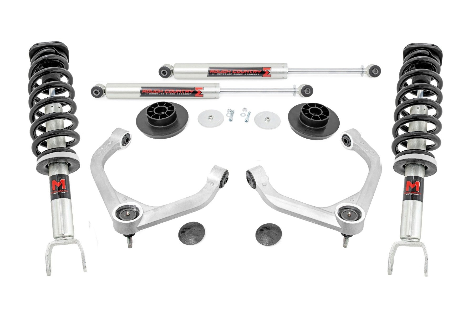 Rough Country 3 Inch Lift Kit | M1 Struts/M1 | Ram 1500 4WD (2012-2018 & Classic)