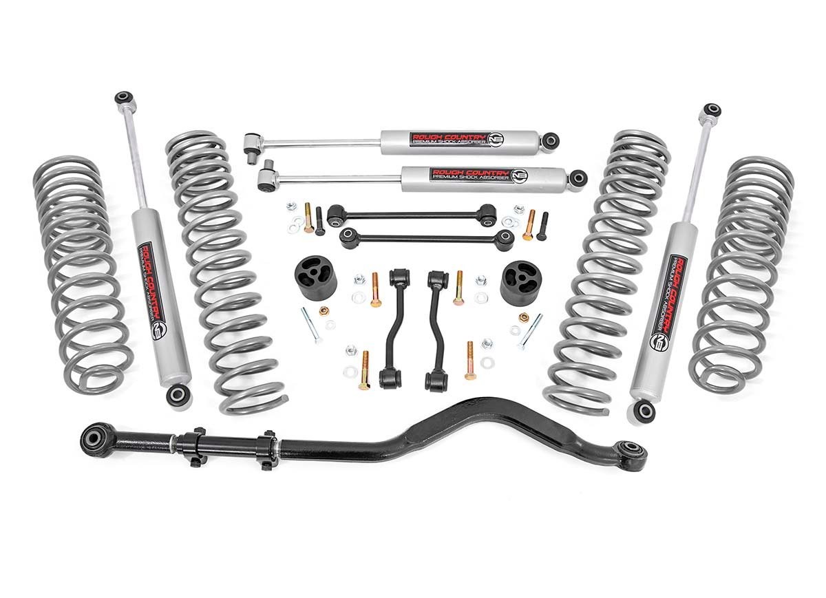 Rough Country 3.5 Inch Lift Kit | Springs | N3 | Jeep Gladiator JT 4WD (2024-2025)