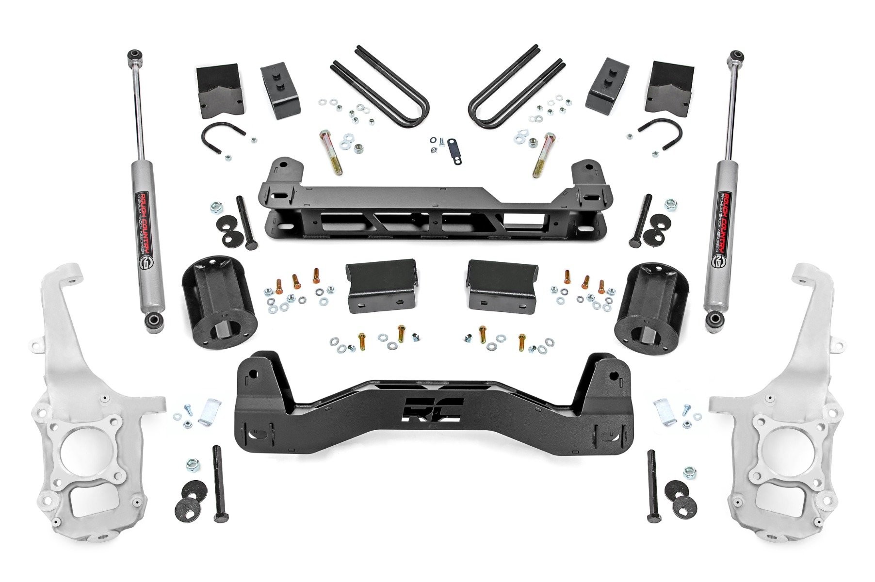Rough Country 6 Inch Lift Kit | Ford F-150 2WD (2021-2024)
