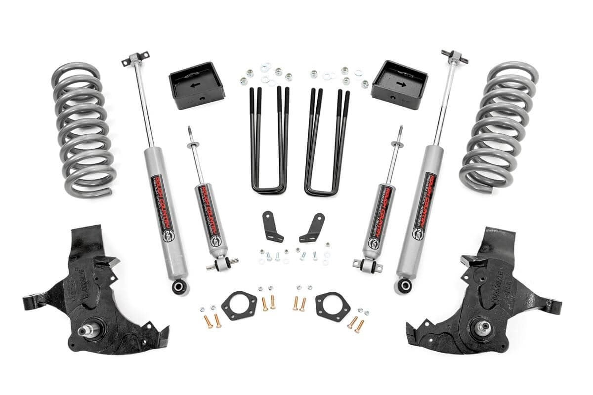 Rough Country 6 Inch Lift Kit Chevy C1500/K1500 Truck 2WD (1988-1999)