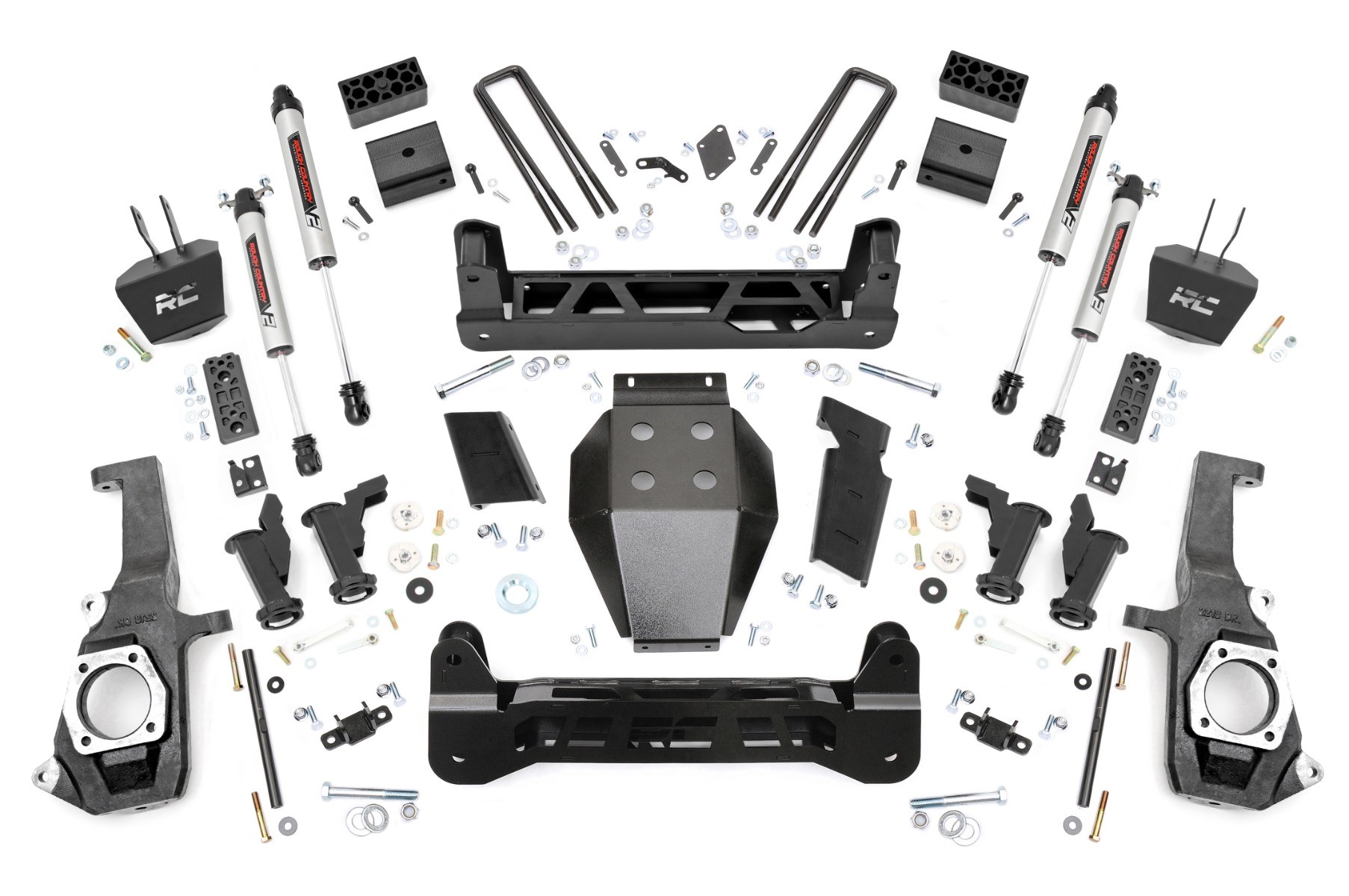 Rough Country 5 Inch Lift Kit | Torsion Drop | V2 | Chevy/GMC 2500HD/3500HD (11-19)