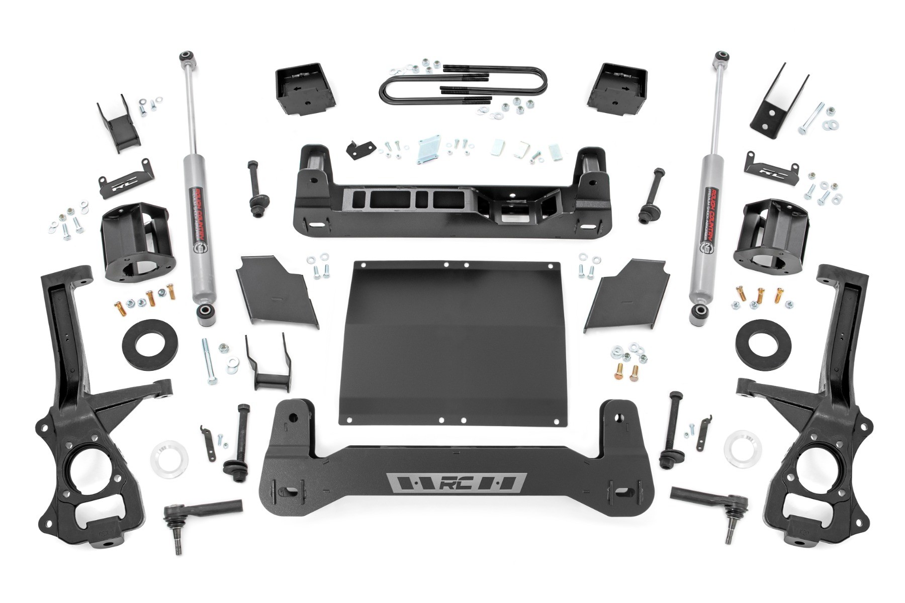 Rough Country 6 Inch Lift Kit | Mono Leaf Rear | Diesel | GMC Sierra 1500 2WD/4WD (2025)
