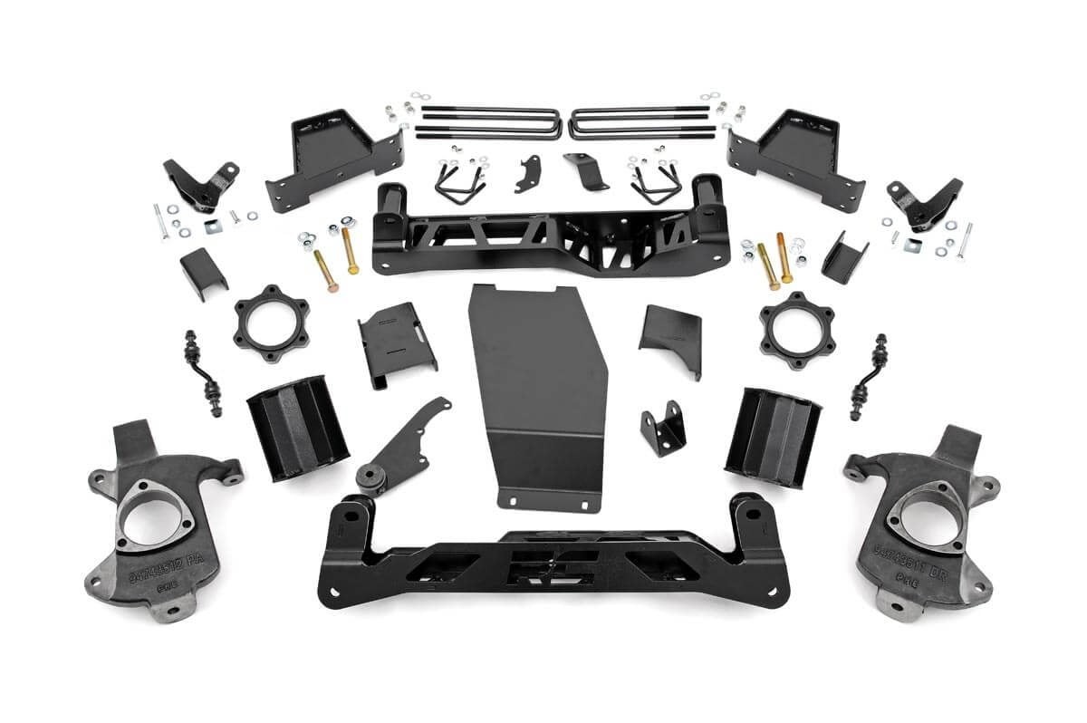 Rough Country 6 Inch Lift Kit | Magneride | Alum/Stamp Steel | GMC Sierra 1500 Denali (14-18)