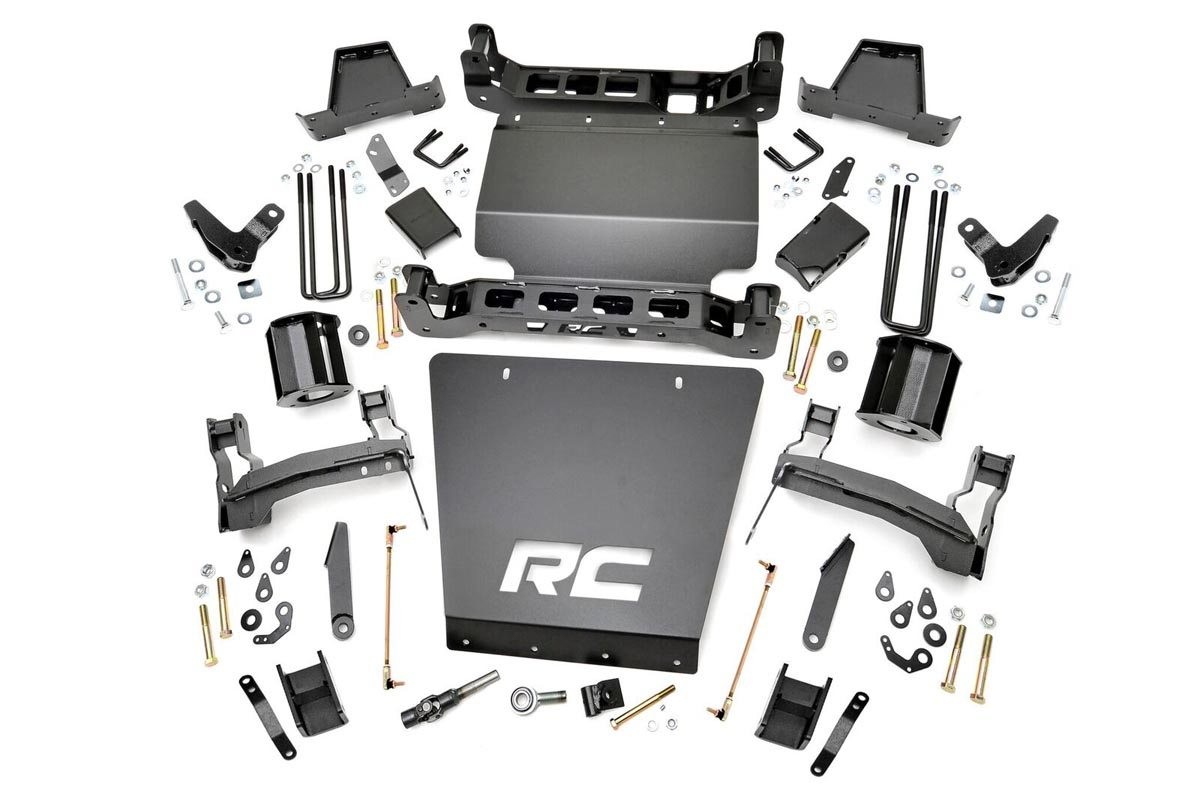 Rough Country 7 Inch Lift Kit | Bracket | Magneride | Cast Steel | GMC Sierra 1500 Denali (14-16)