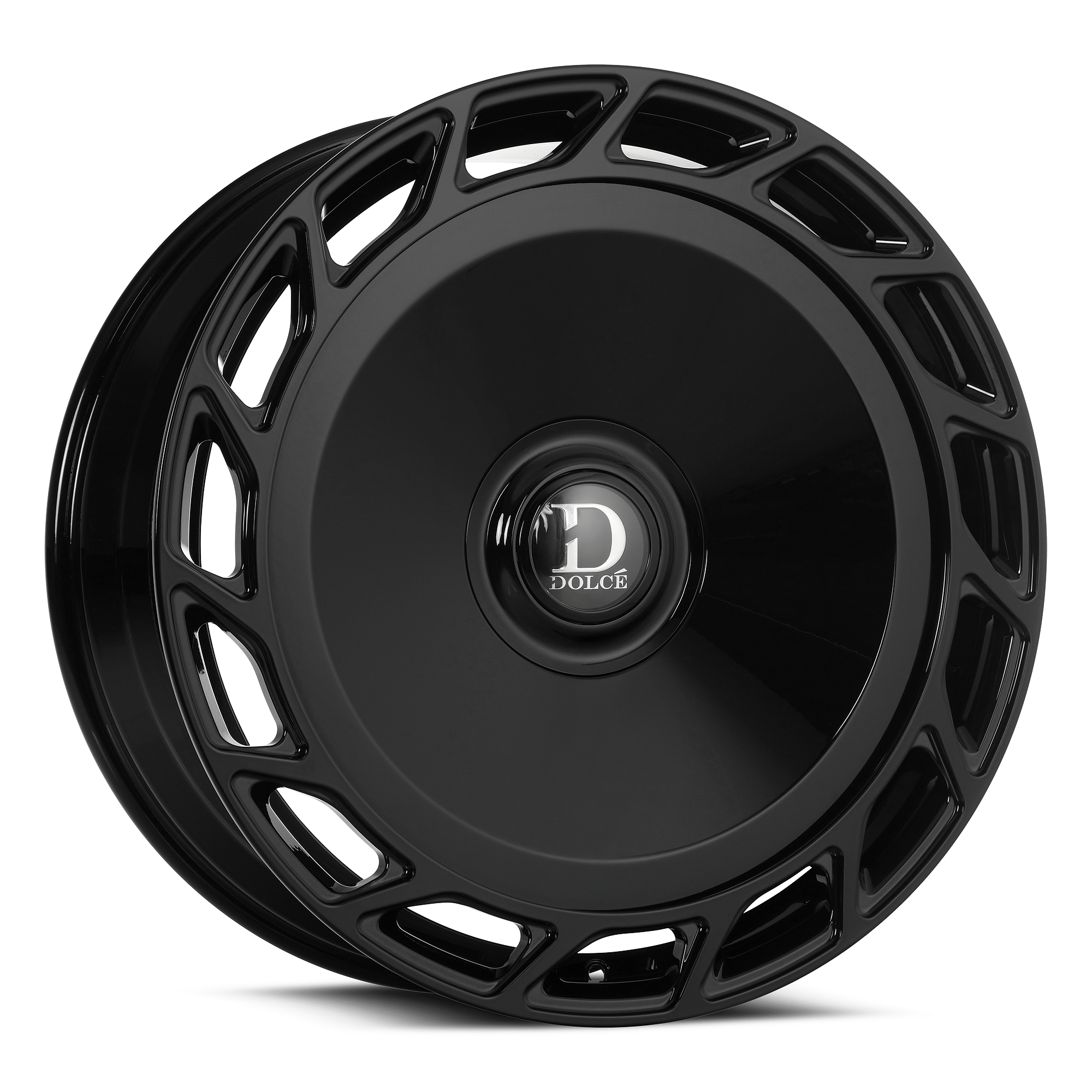 Dolce Luxury Wheels Bigboy Glossy Black 26x10 30mm Offset 6x135,6x139.7 (6x5.5)
