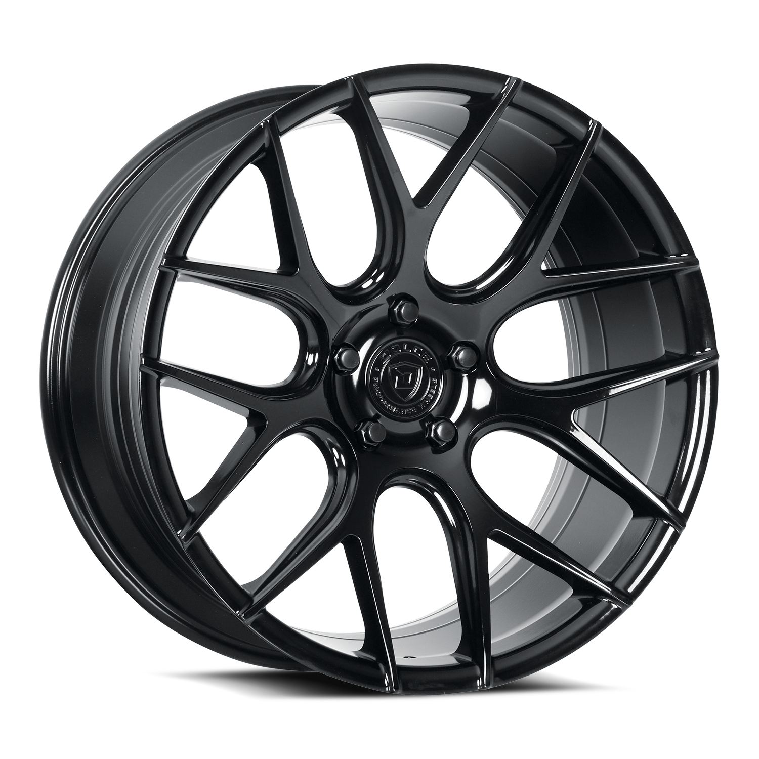 Dolce Performance Wheels Monza Gloss Black 20x8.5 35mm Offset 5x112