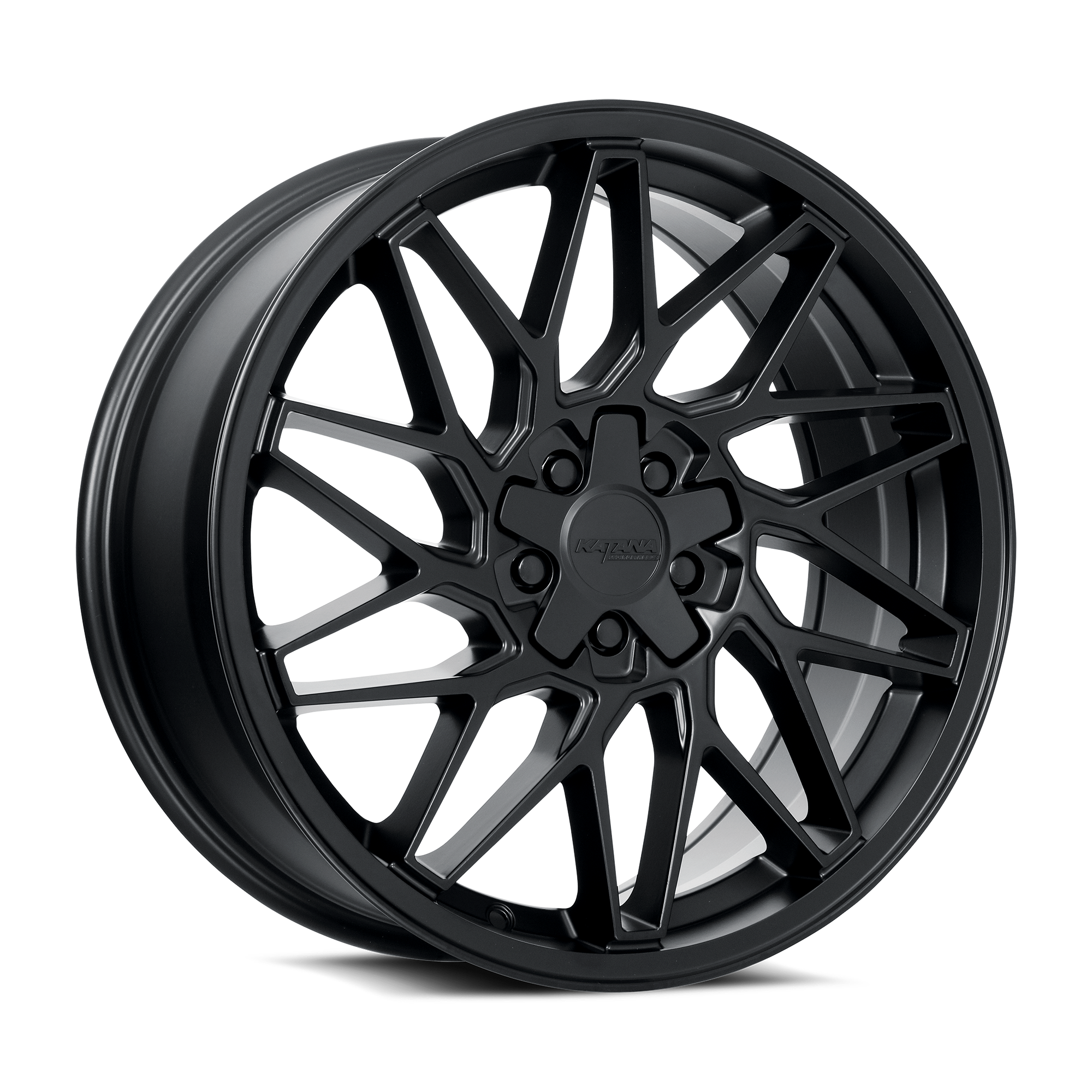Katana Racing Wheels Kr09 Matte Black 18x8 40mm Offset 5x100,5x114.3 (5x4.5)