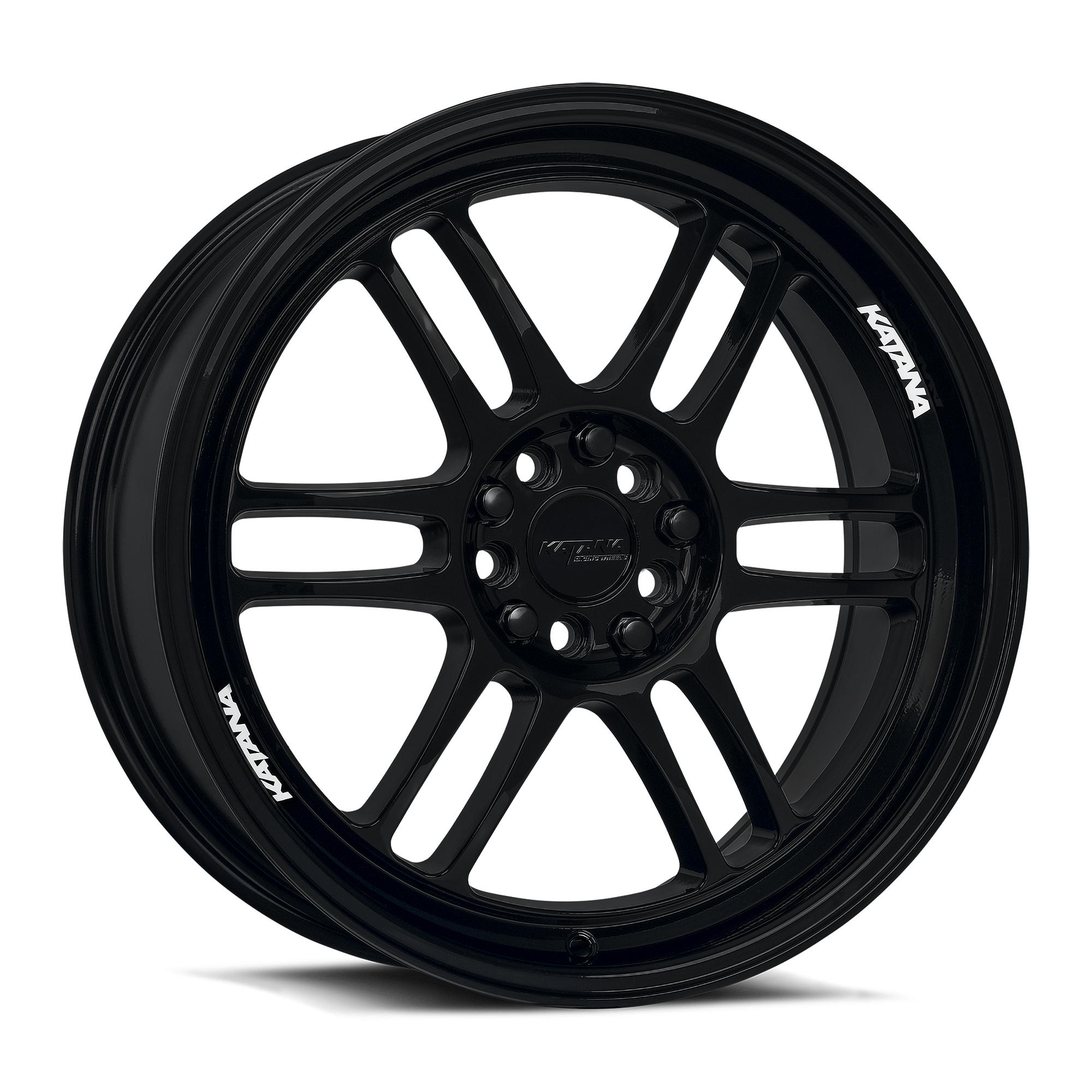 Katana Racing Wheels Kr02 Matte Black 17x7.5 40mm Offset 4x100,4x114.3 (4x4.5)