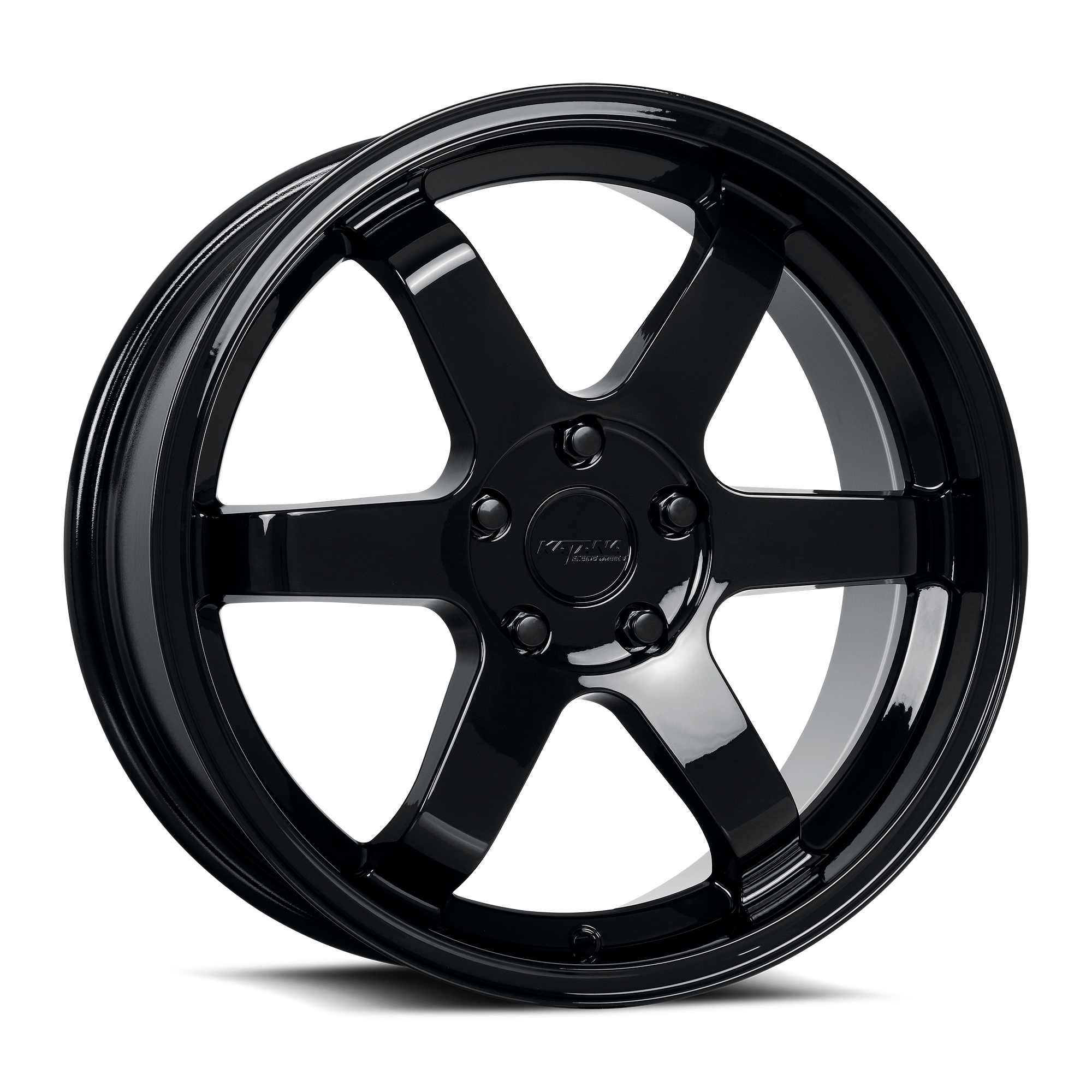 Katana Racing Wheels Kr08 Glossy Black 17x7.5 40mm Offset 5x100