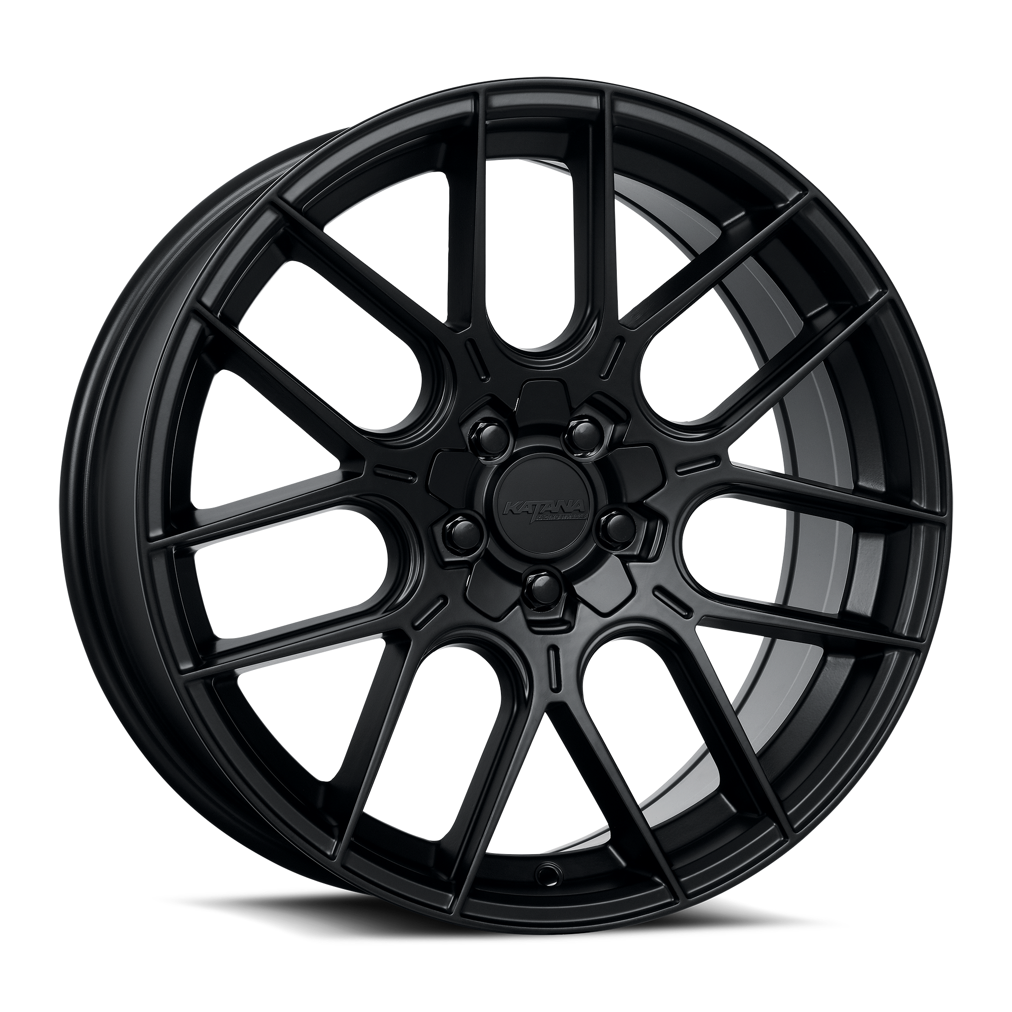 Katana Racing Wheels Kr04 Matte Black 20x8.5 40mm Offset 5x120,5x114.3 (5x4.5)