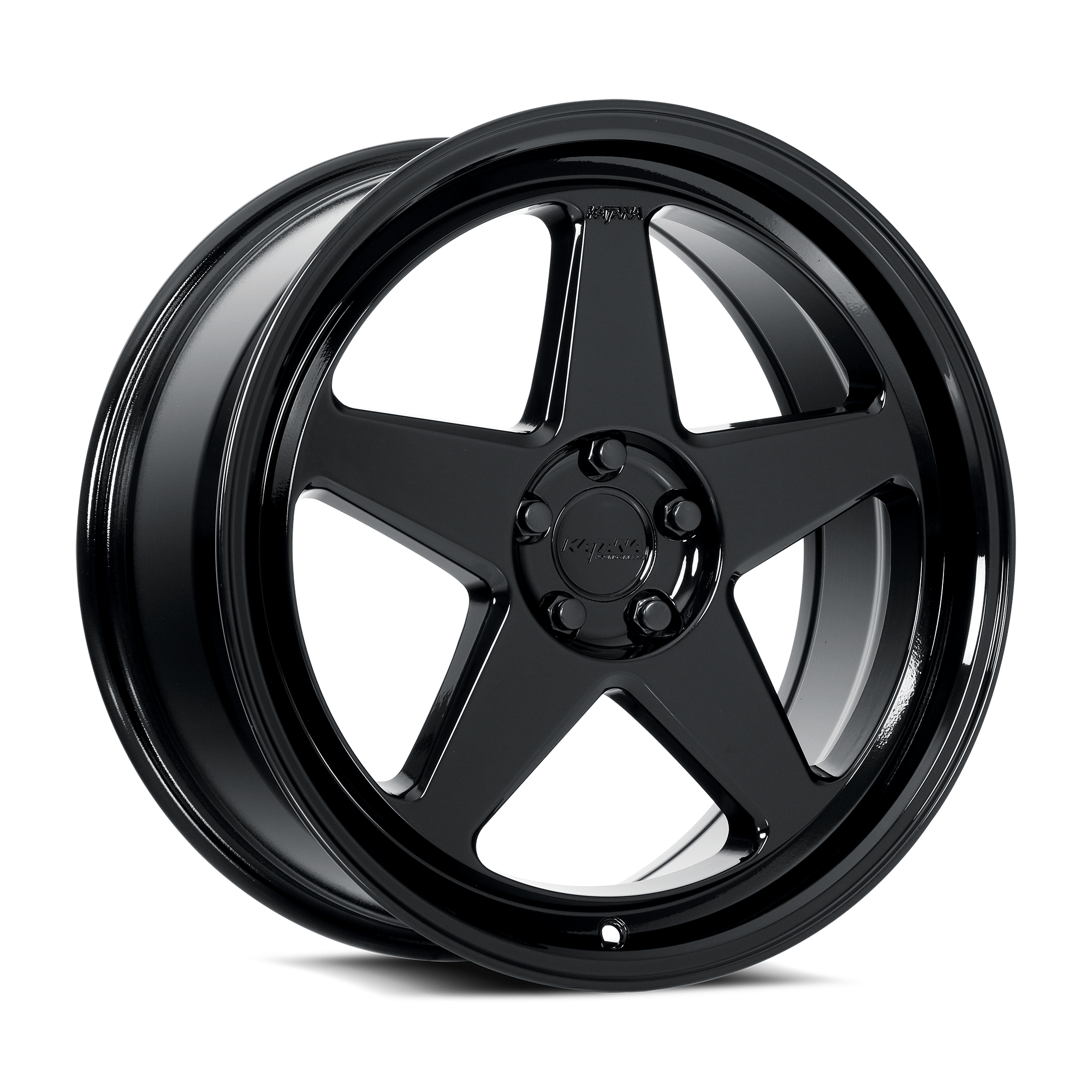 Katana Racing Wheels Kr03 Glossy Black 20x8.5 40mm Offset 5x114.3 (5x4.5)
