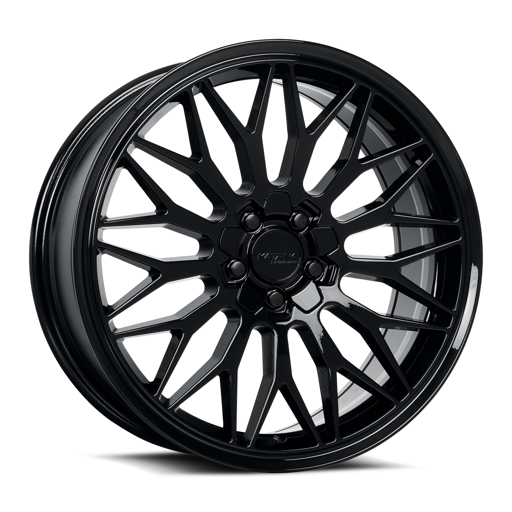 Katana Racing Wheels Kr05 Glossy Black 18x8 40mm Offset 5x120,5x114.3 (5x4.5)