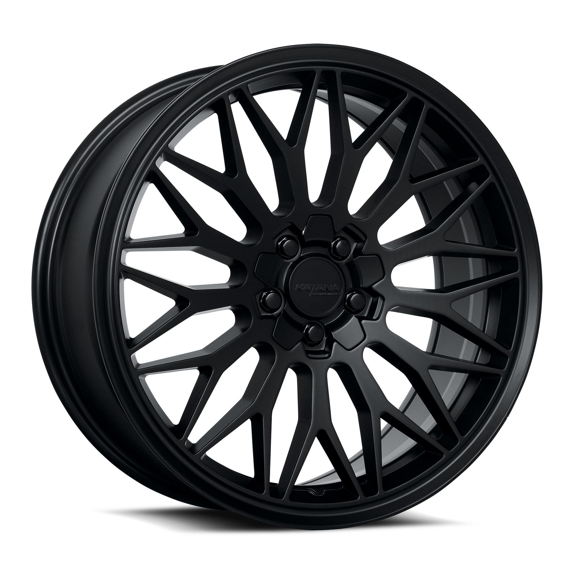 Katana Racing Wheels Kr05 Matte Black 18x8 40mm Offset 5x112,5x114.3 (5x4.5)