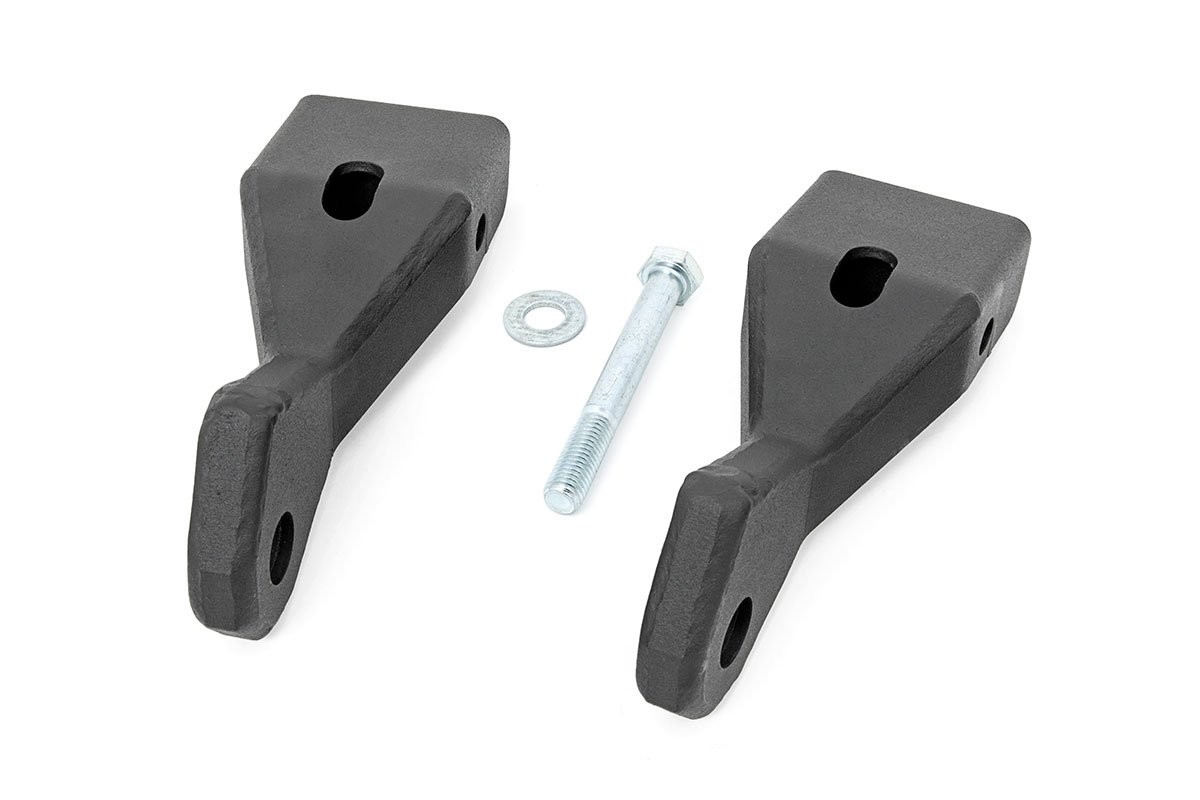 Rough Country Tow Hook Brackets | Chevy Silverado & GMC Sierra 1500 2WD/4WD (2007-2013)