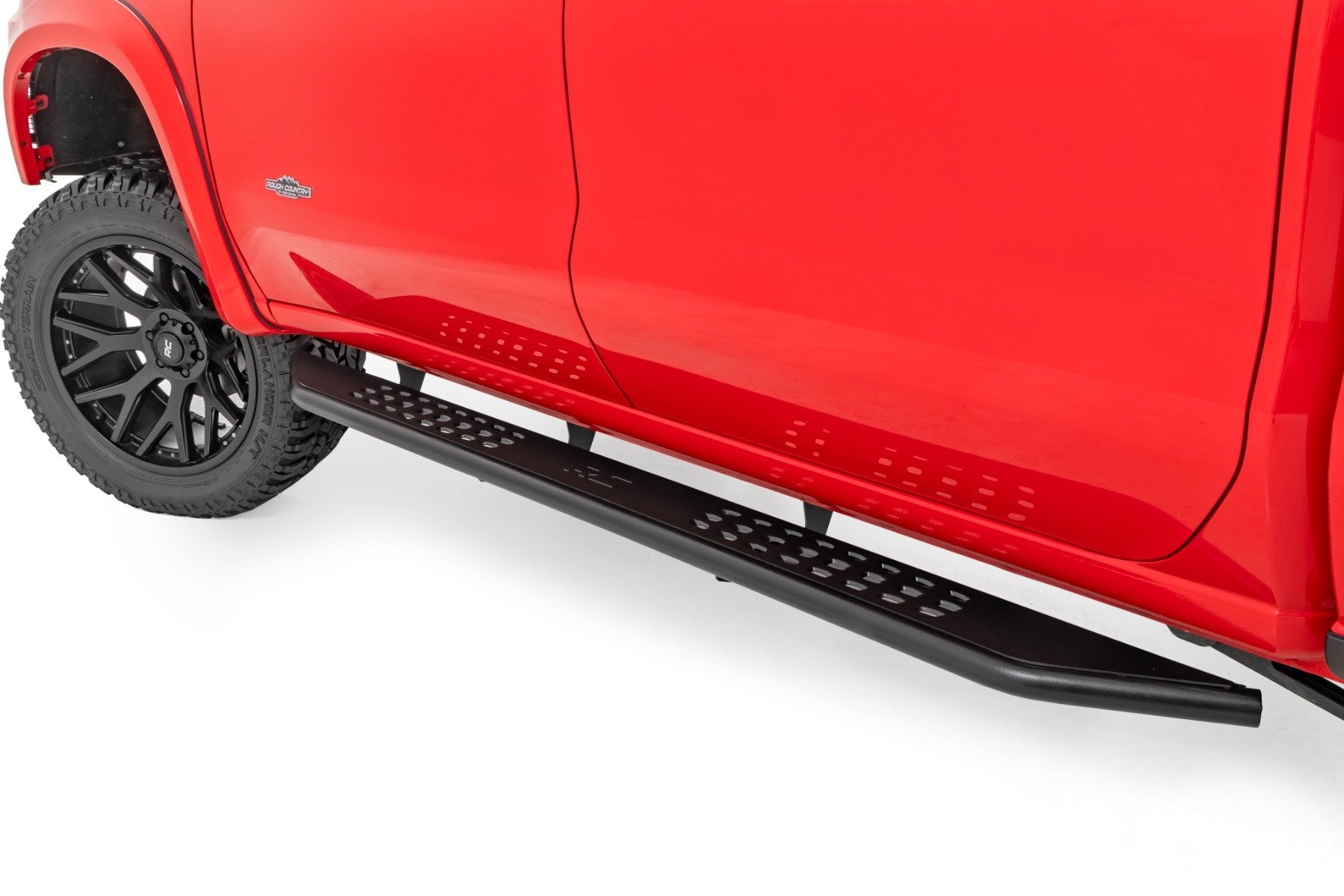 Rough Country OV2 Running Boards | Side Step Bars | Crew Cab | Ram 1500 (19-25)/1500 TRX (21-24)
