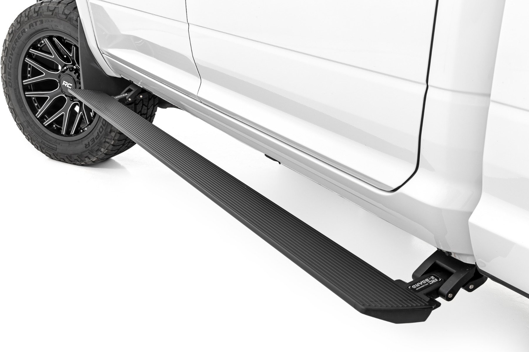 Rough Country Power Running Boards | Dual Electric Motor | Crew Cab | Ram 2500/3500 (10-25)