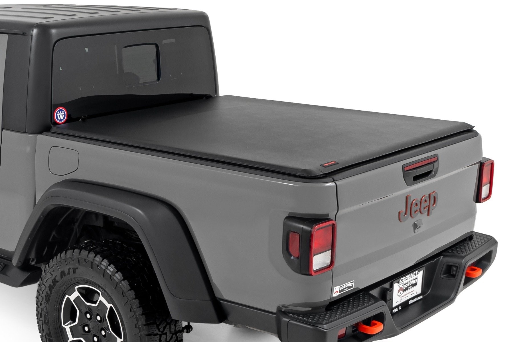 Rough Country Soft Roll Up Bed Cover | 5 Bed | Jeep Gladiator JT 4WD (2020-2025)