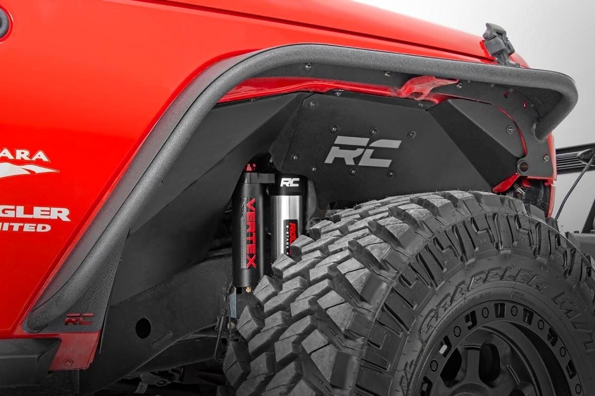 Rough Country Inner Fenders | Front | Vertex | Jeep Wrangler JK/Wrangler Unlimited  (07-18)