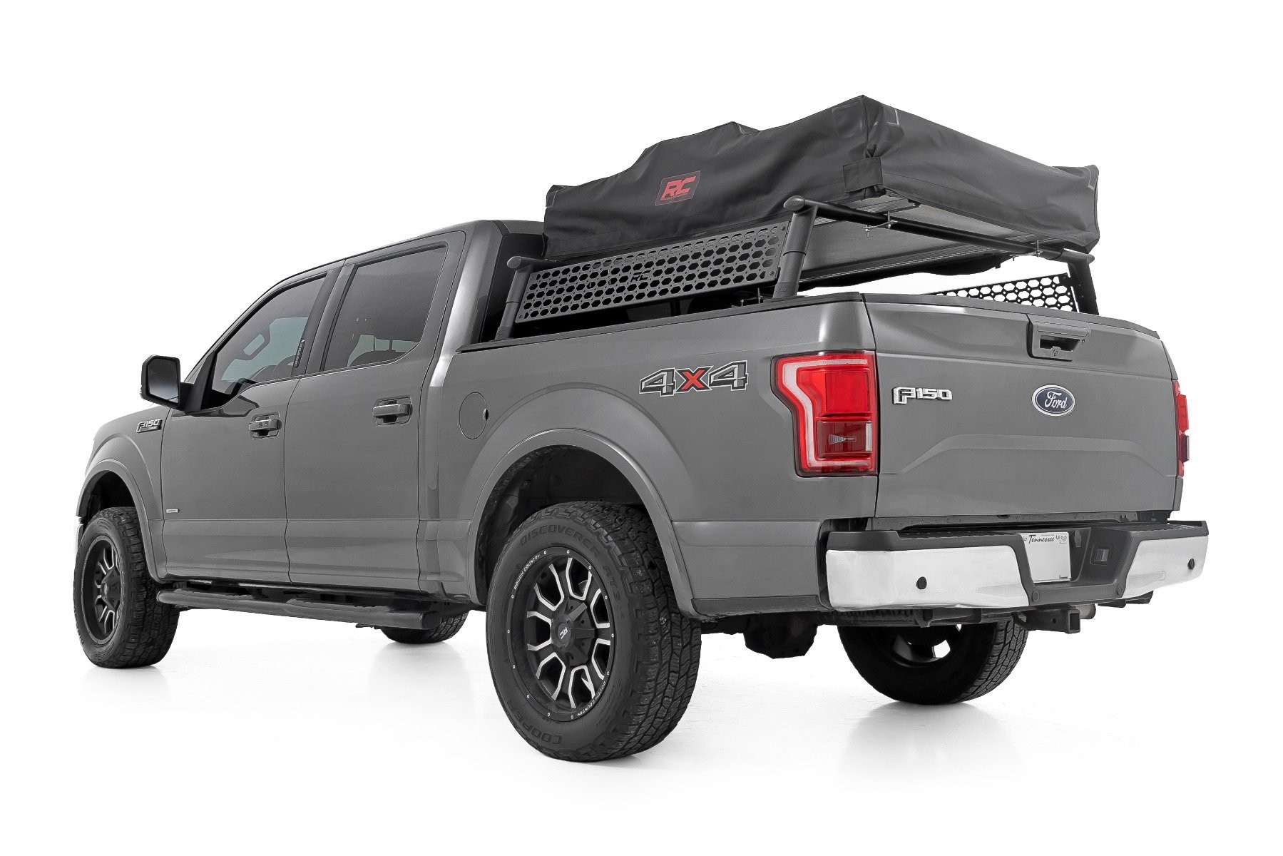 Rough Country Bed Rack | Half Rack | Aluminum | Ford F-150 2WD/4WD (2015-2025)