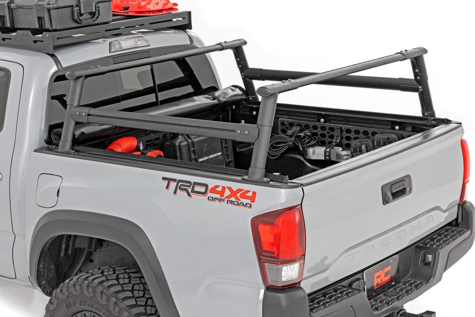 Rough Country Bed Rack | Aluminum | Toyota Tacoma 2WD/4WD (2005-2023)