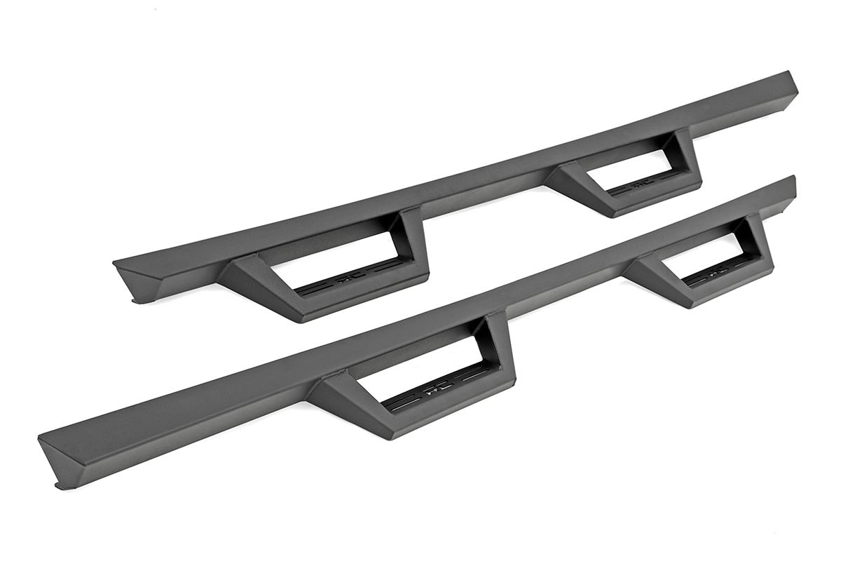 Rough Country Contoured Drop Steps | 4 Door | Jeep Wrangler JL (21-24)/Wrangler Unlimited (18-25)