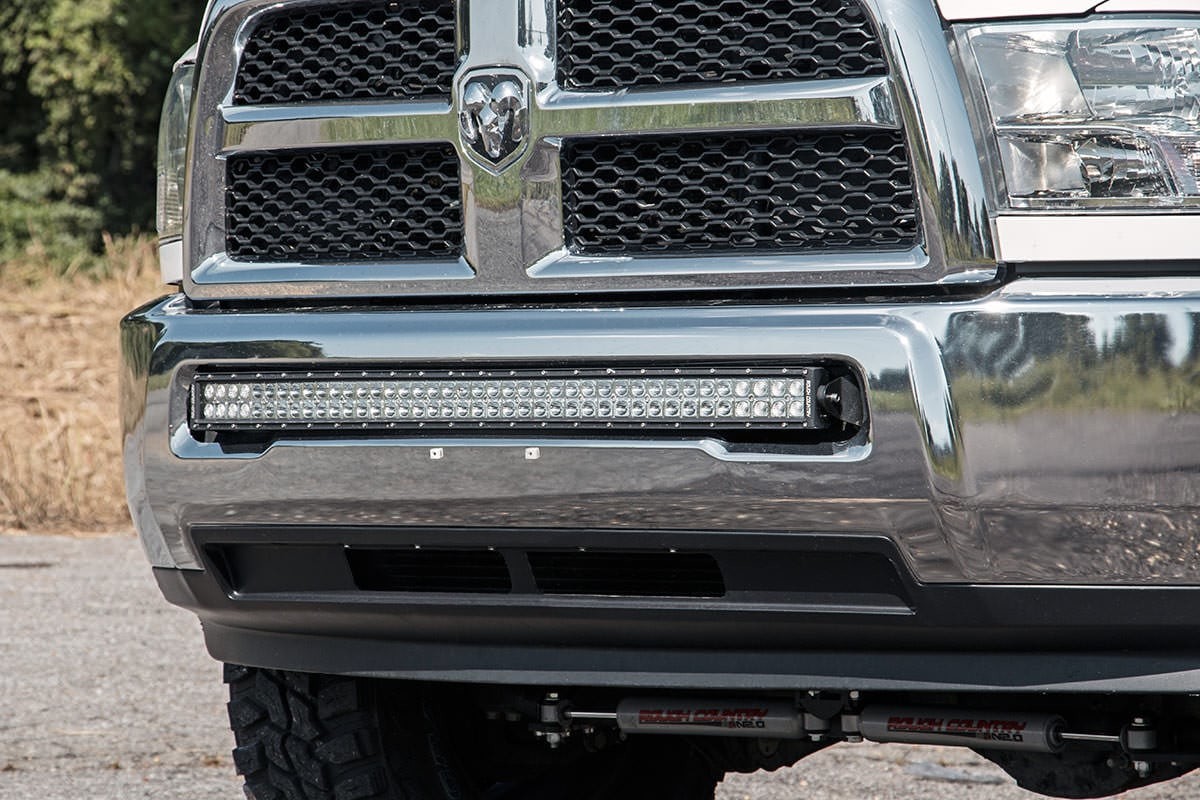 Rough Country LED Bumper Mount | 40" Curved | Ram 2500/3500 4WD (2010-2018)