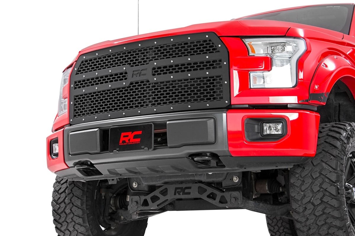 Rough Country Mesh Grille | Ford F-150 2WD/4WD (2015-2017)