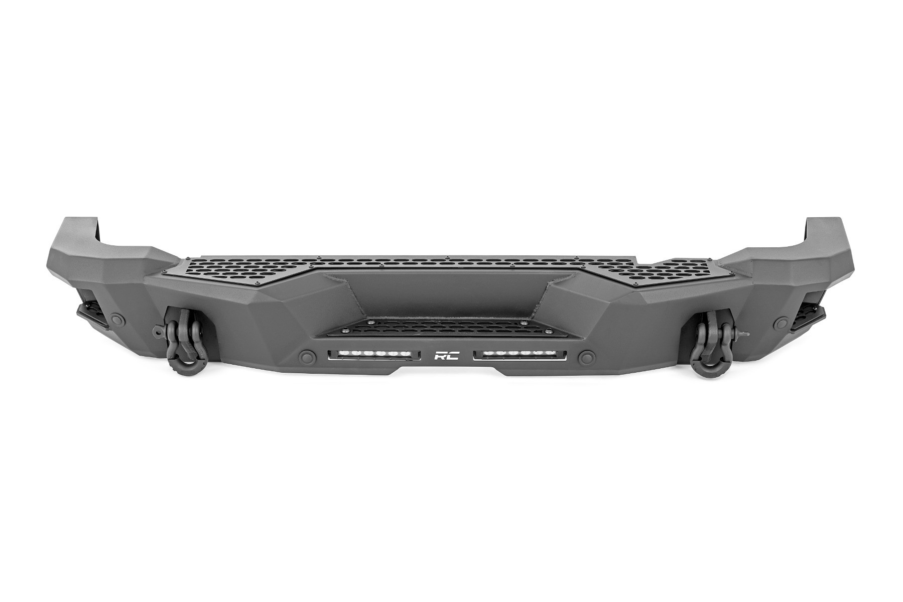 Rough Country Rear Bumper | Black Series LED | 6" Pair | Slim Line | | Ford Bronco (21-25)