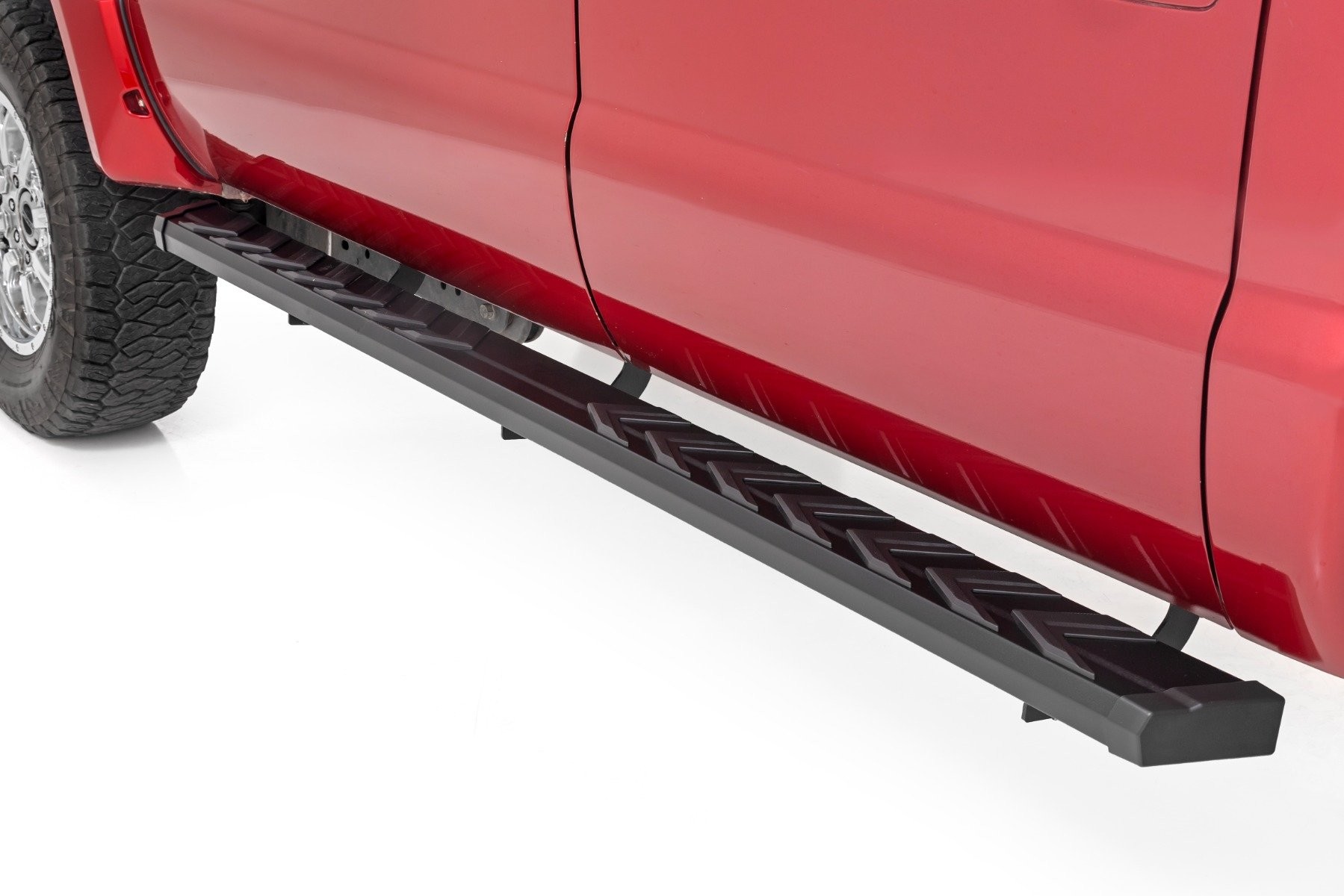 Rough Country BA2 Running Boards | Side Step Bars | Ford F-250/F-350 Super Duty (99-16)