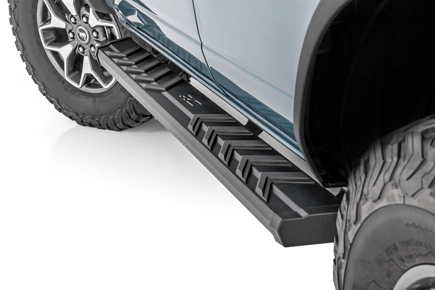 Rough Country BA2 Running Boards | Side Step Bars | 4-Door | Ford Bronco 4WD (2021-2025)
