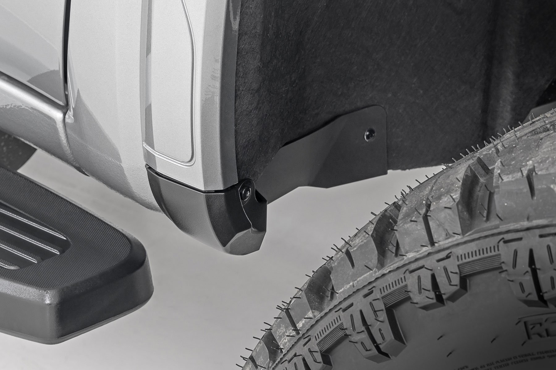 Rough Country Mud Flap Delete | GMC Sierra 1500 2WD/4WD (2019-2025 & Classic)