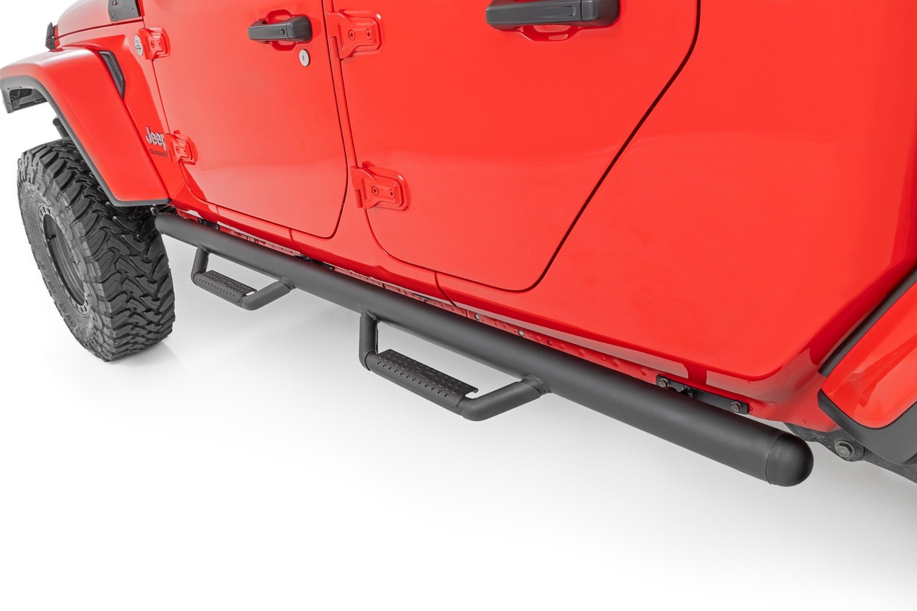Rough Country Nerf Steps | Cab Length | Crew Cab | Jeep Gladiator JT 4WD (2020-2025)