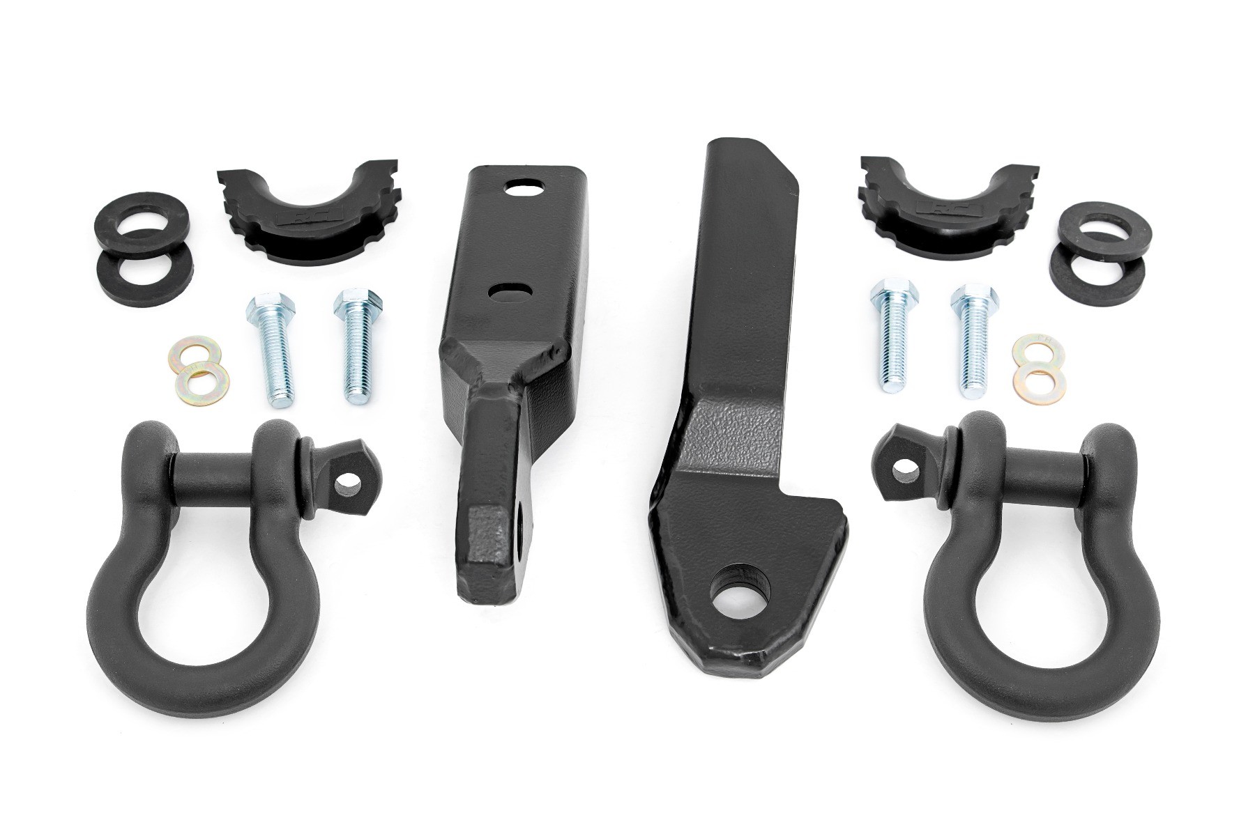 Rough Country Tow Hook to Shackle Bracket | D-Ring Combo | Chevy C1500/K1500 Truck & SUV (88-99)