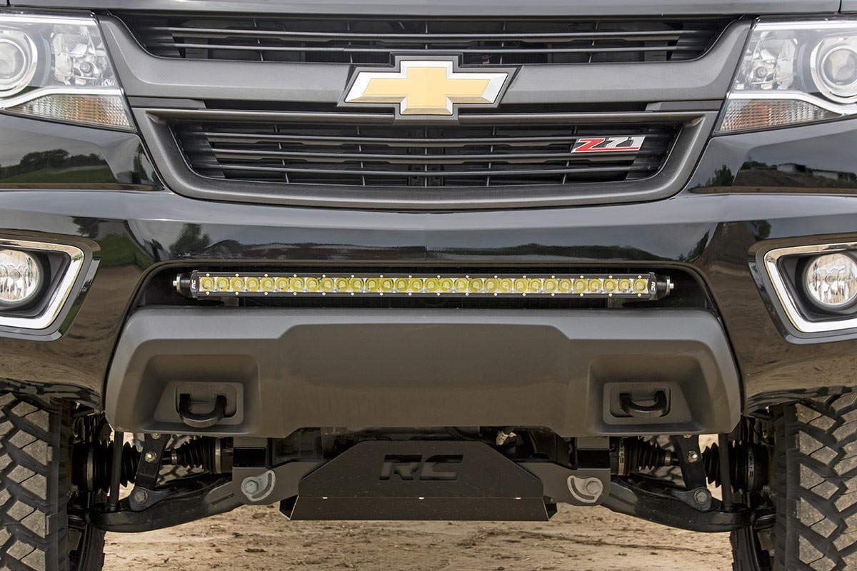 Rough Country LED Light Mount | Bumper | 30" | Chevy/GMC Canyon/Colorado 2WD/4WD (15-22)