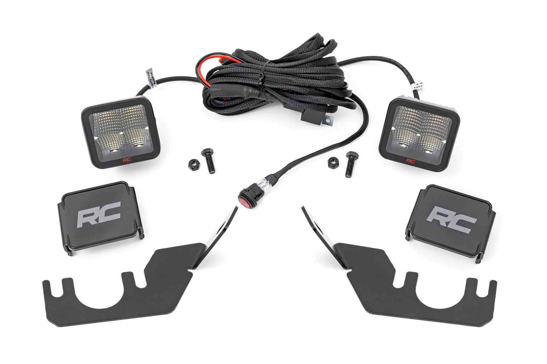 Rough Country LED Light | Rear Mount | 2" Spectrum Pair | Kawasaki Teryx 1000/Teryx4 800