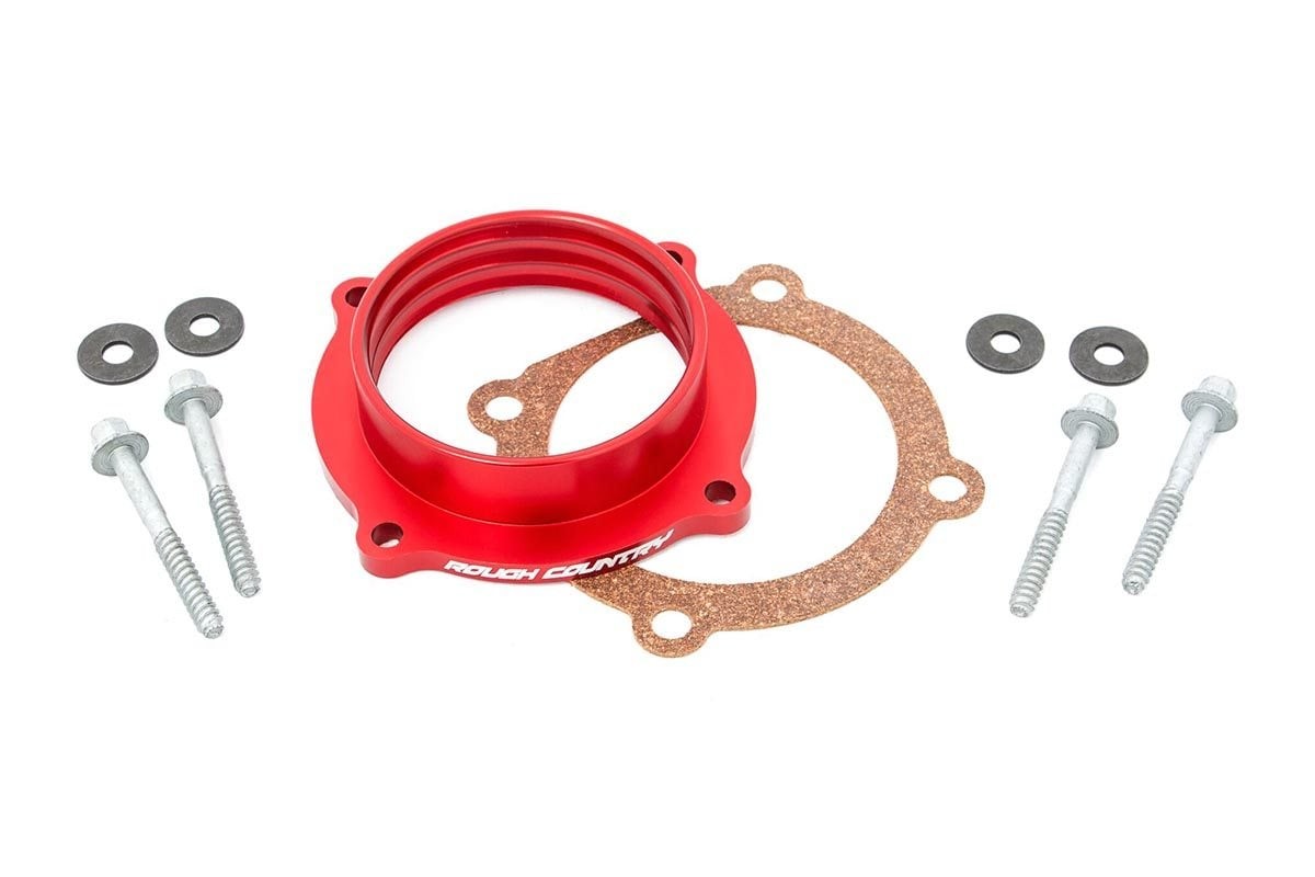 Rough Country 3.6L Throttle Body Spacer Kit | Jeep Gladiator JT/Wrangler JK/Wrangler Unlimited 4WD