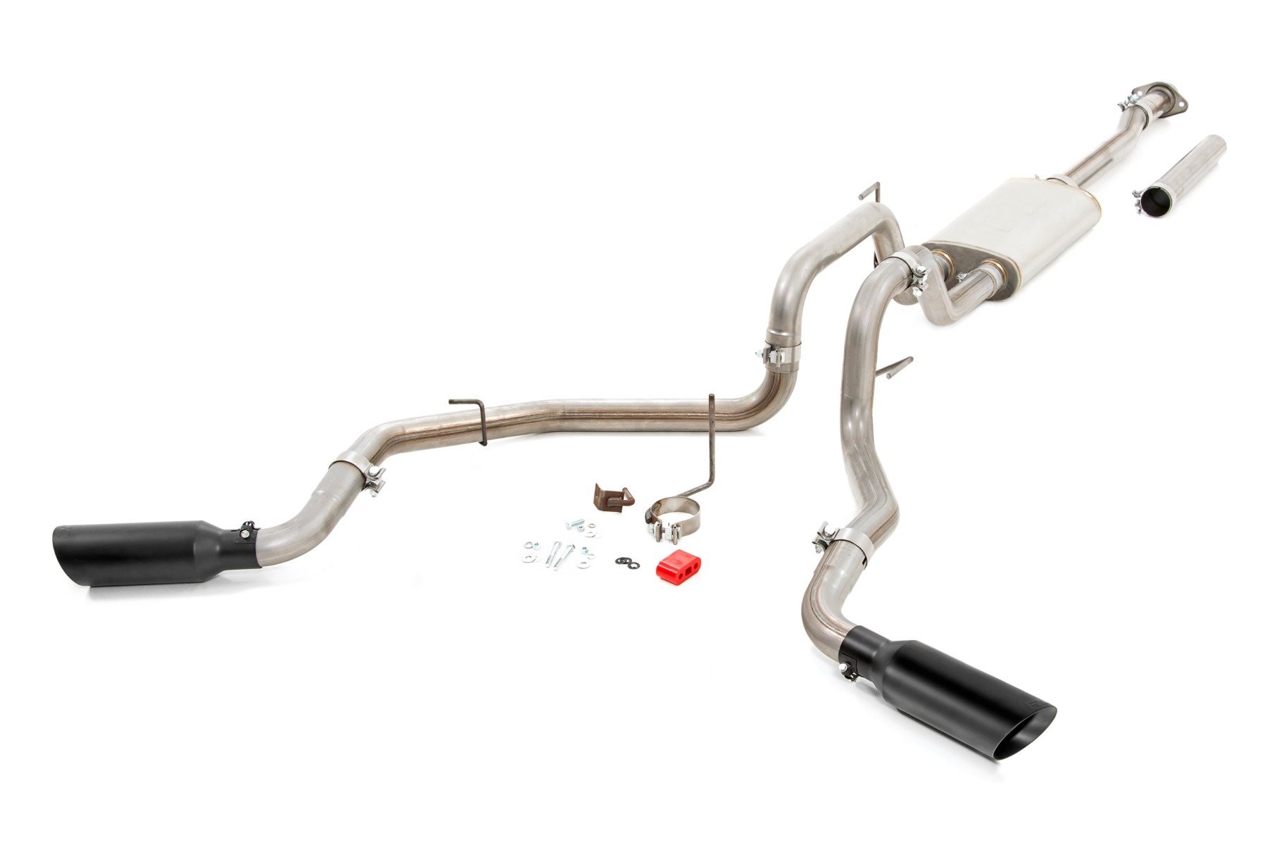 Rough Country Performance Cat-Back Exhaust | Stainless | 2.7/3.5/5.0L | Ford F-150 (21-25)
