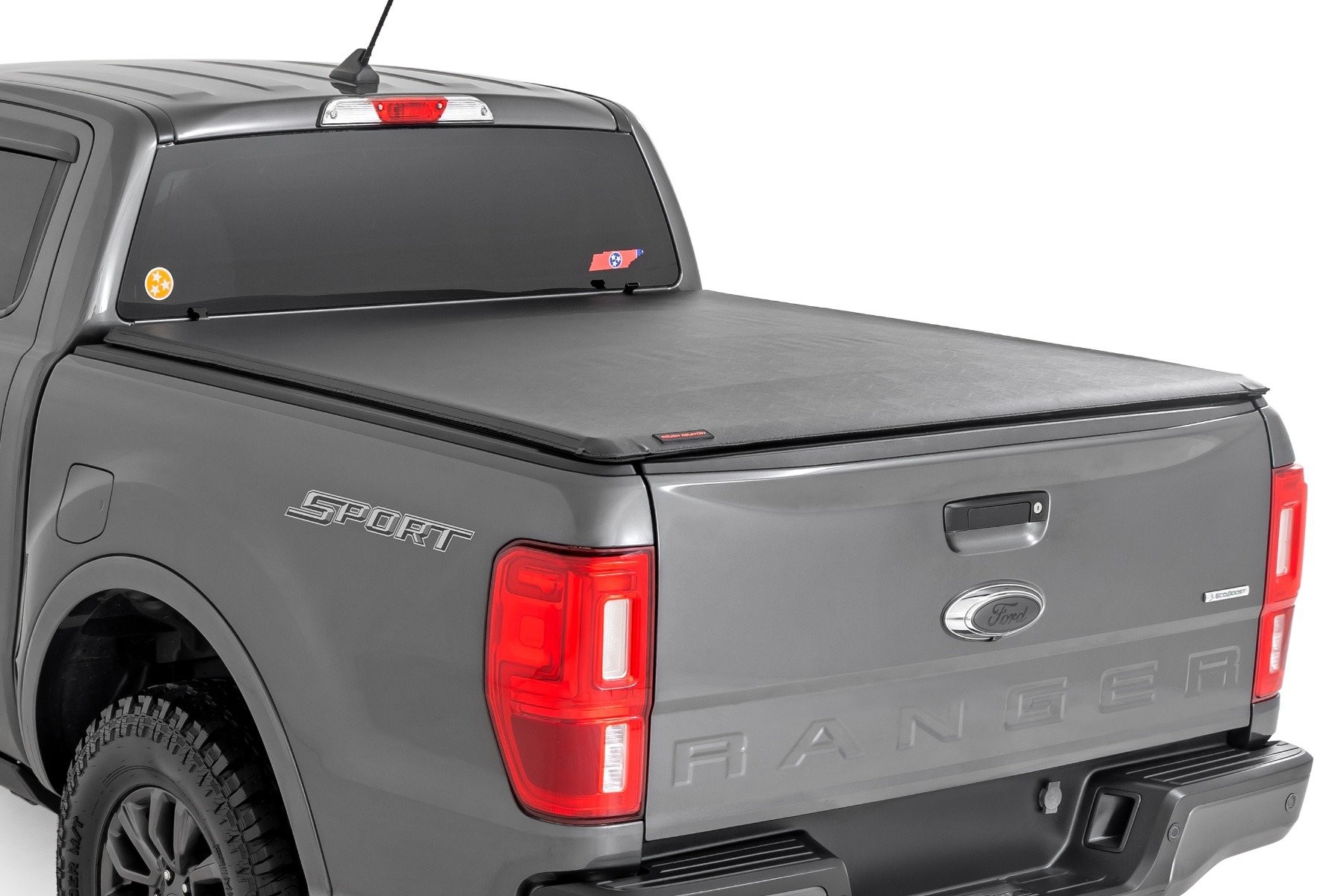 Rough Country Soft Roll Up Bed Cover | 5' Bed | Ford Ranger 2WD/4WD (2019-2023)