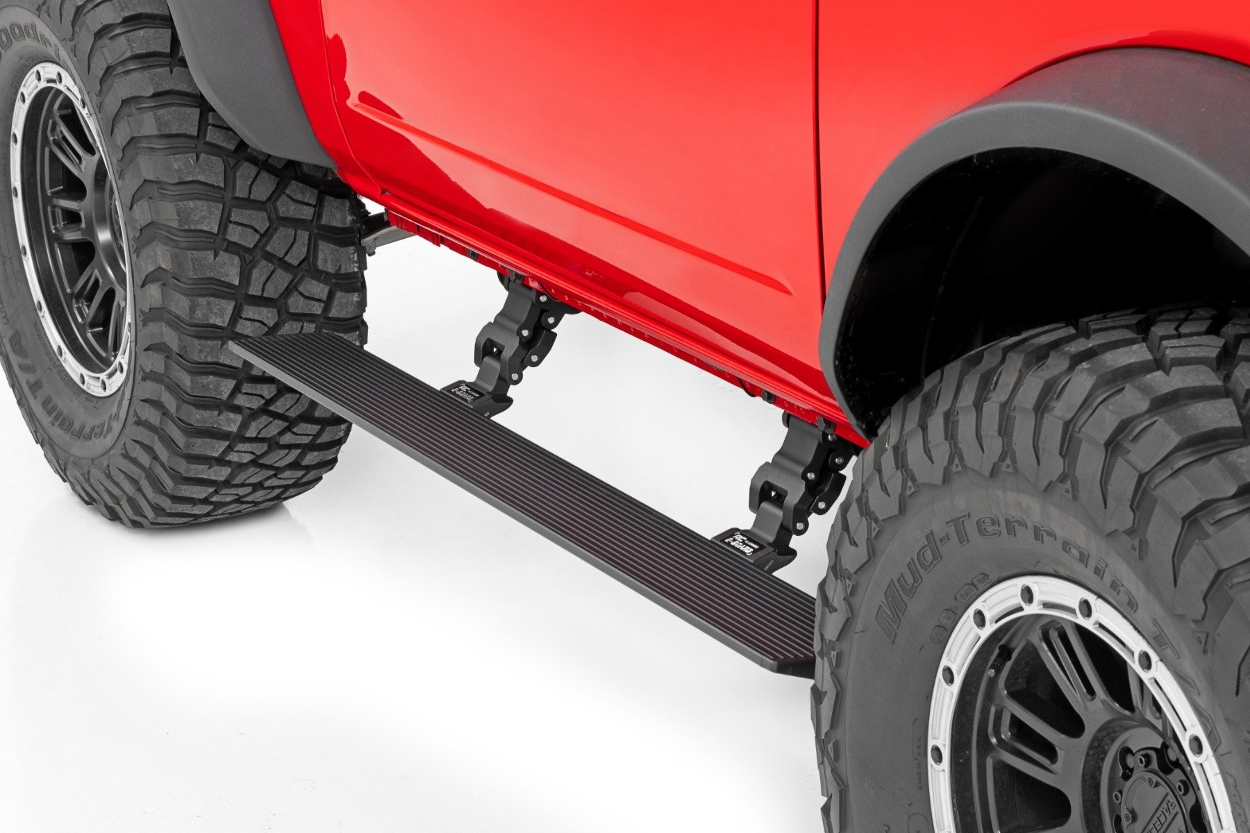 Rough Country Power Running Boards | Dual Electric Motor | 2 Door | Ford Bronco (2 Door) (21-25)