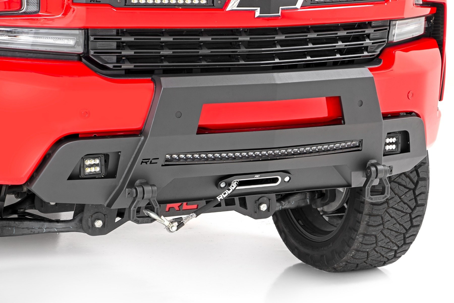 Rough Country Hidden Winch Bumper | Chevy Silverado 1500 2WD/4WD (2019-2022)
